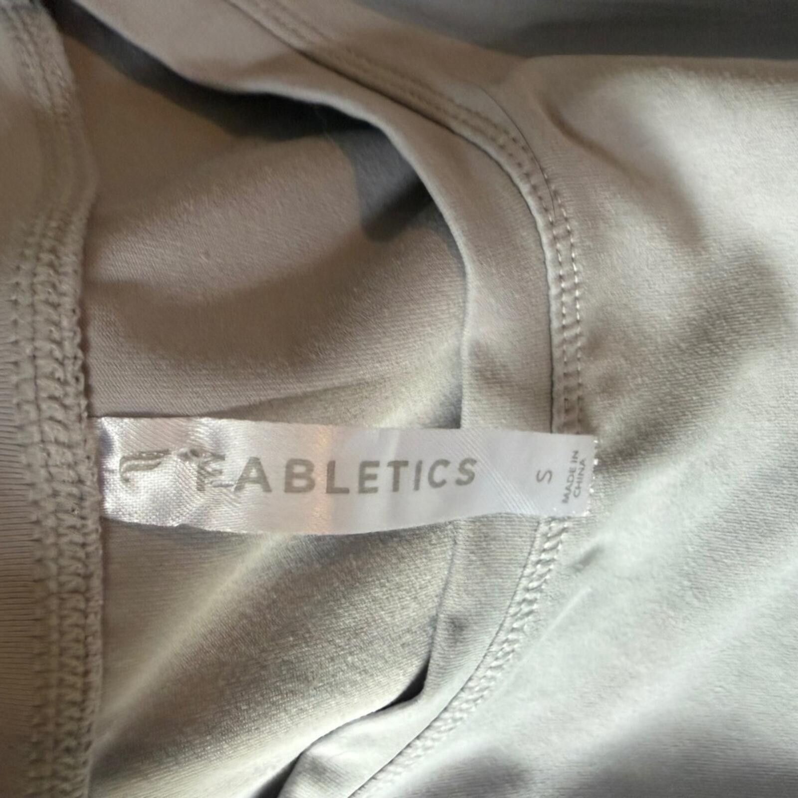Fabletics Fabletics Womens Small Grey Ruched Long Sleeve Size S / US 4 / IT 40 - 3 Thumbnail