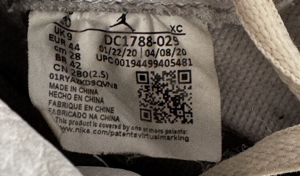 Jordan Brand Nike Air Jordan 1 Retro High OG Co.JP Tokyo 2020 DC1788-029 Size US 10 / EU 43 - 8 Thumbnail