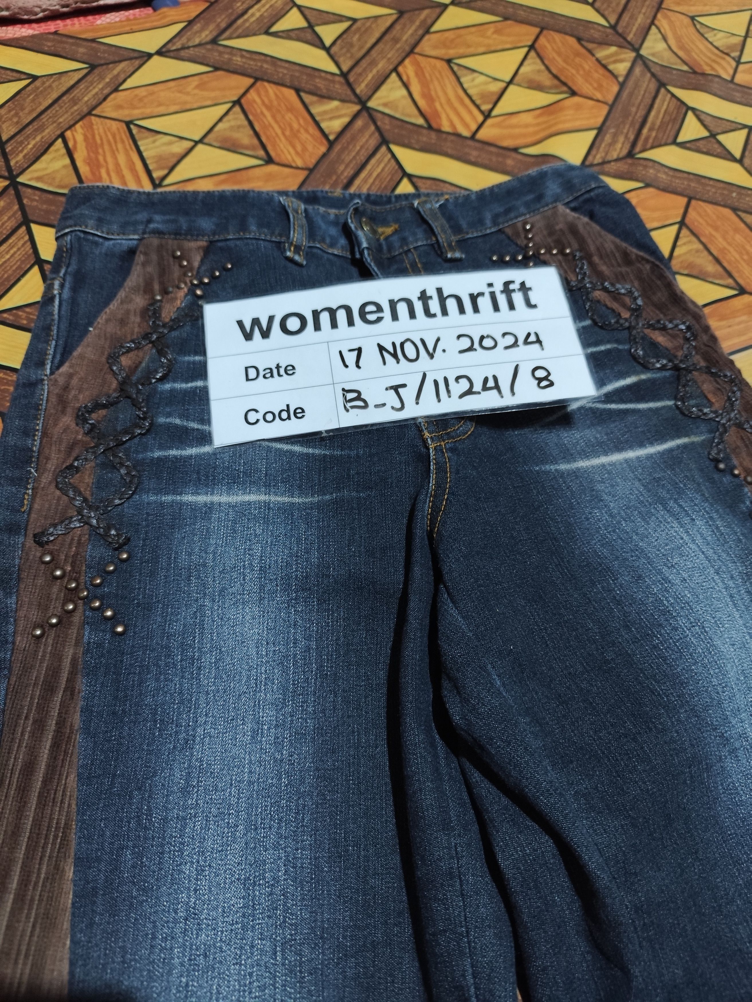 Japanese Brand Vintage Flare Japanese Brand Blue Jams B_J/1124/8 Size 26" / US 2 / IT 38 - 20 Thumbnail