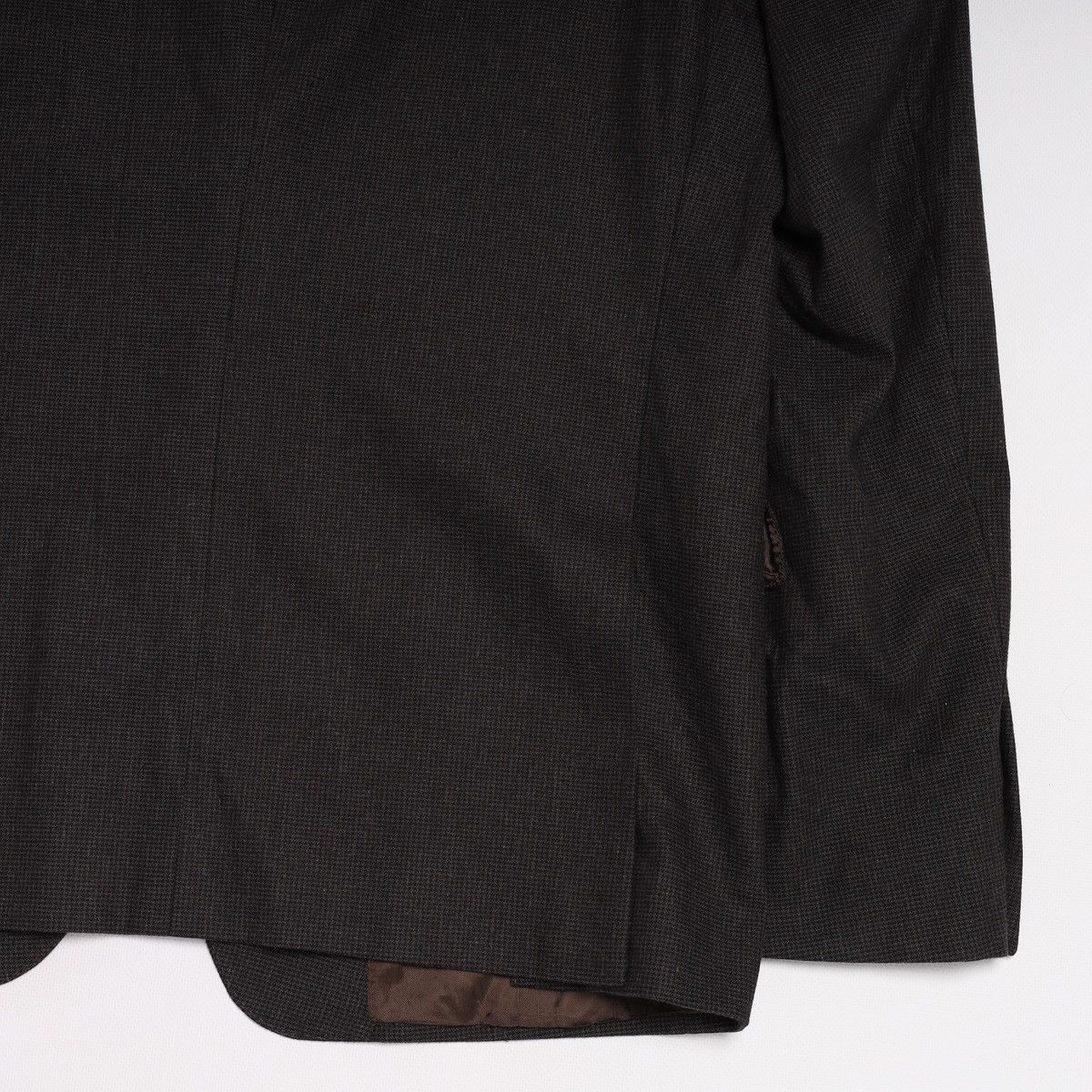 Ermenegildo Zegna Ermenegildo Zegna Brown Abito Suit Wool Cotton Blazer Pants Size 44R - 14 Thumbnail