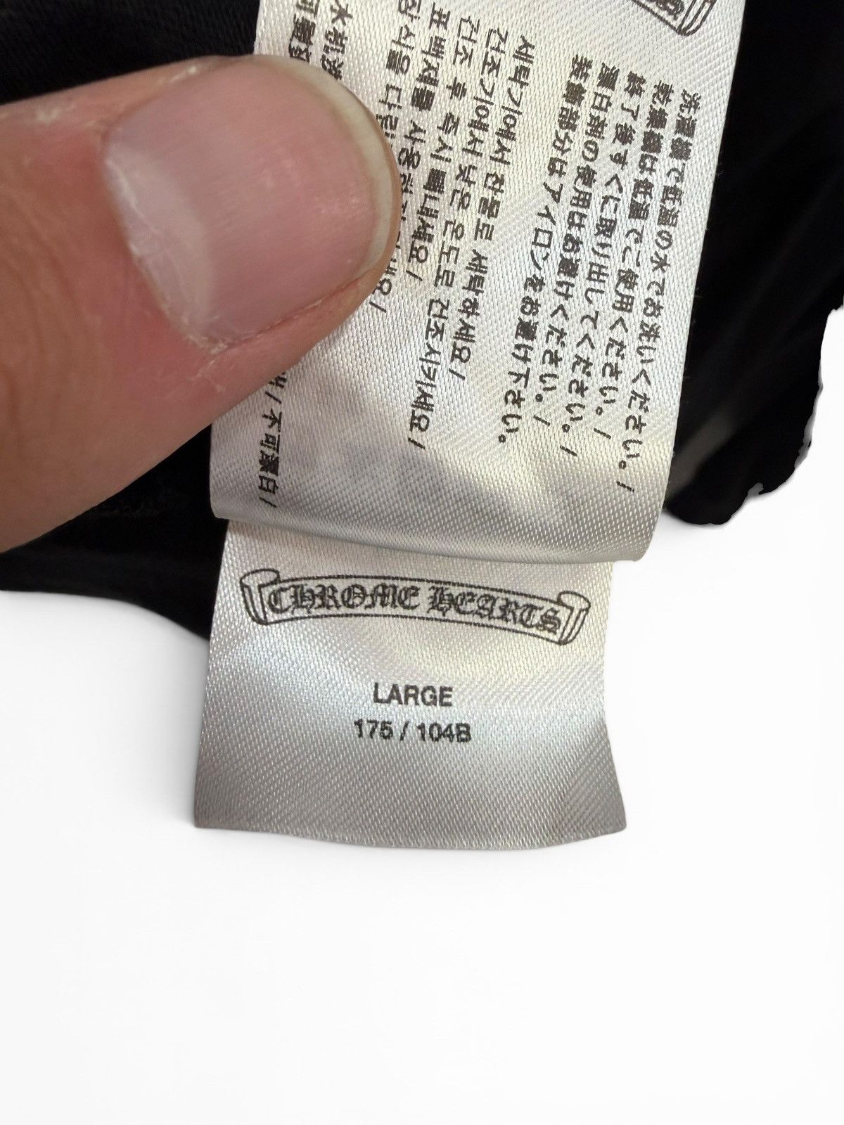 Chrome Hearts Chrome Hearts Miami Vertical Logo Long Sleeve Shirt Size US L / EU 52-54 / 3 - 7 Thumbnail