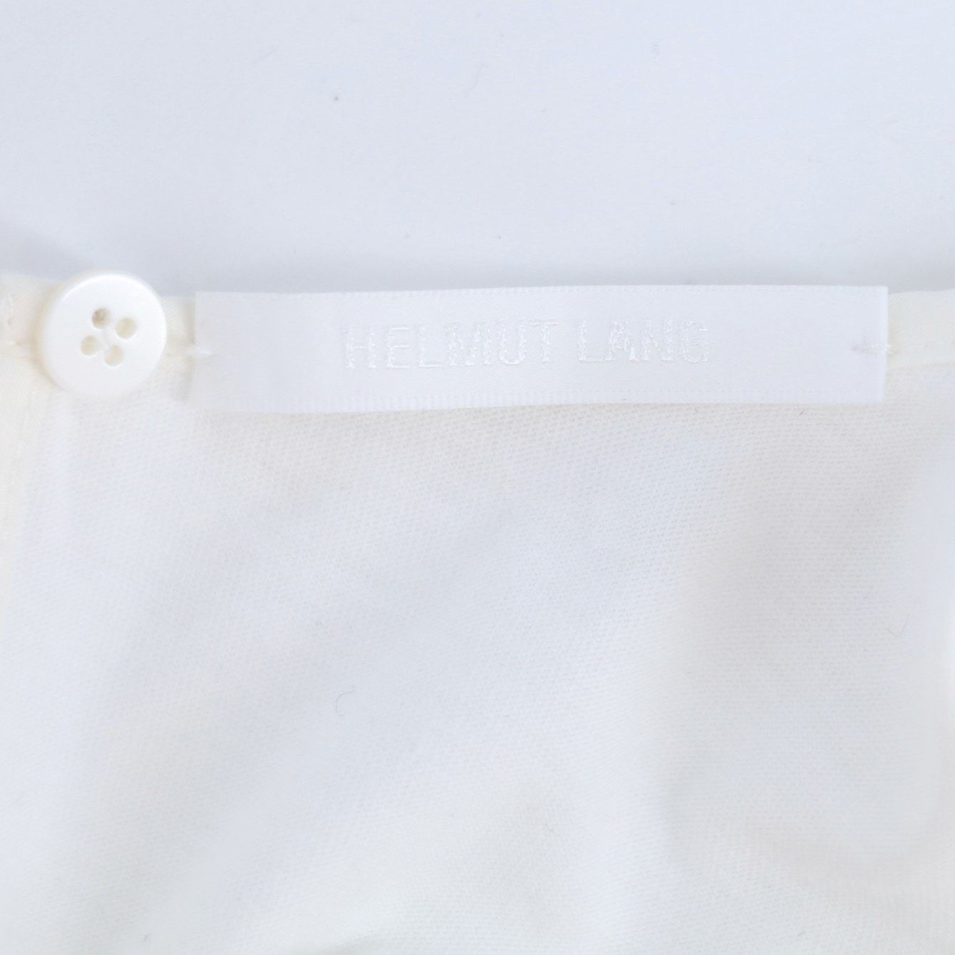Helmut Lang Helmut Lang Women White Embroidery Long Sleeve Top Size S Size S / US 4 / IT 40 - 5 Thumbnail