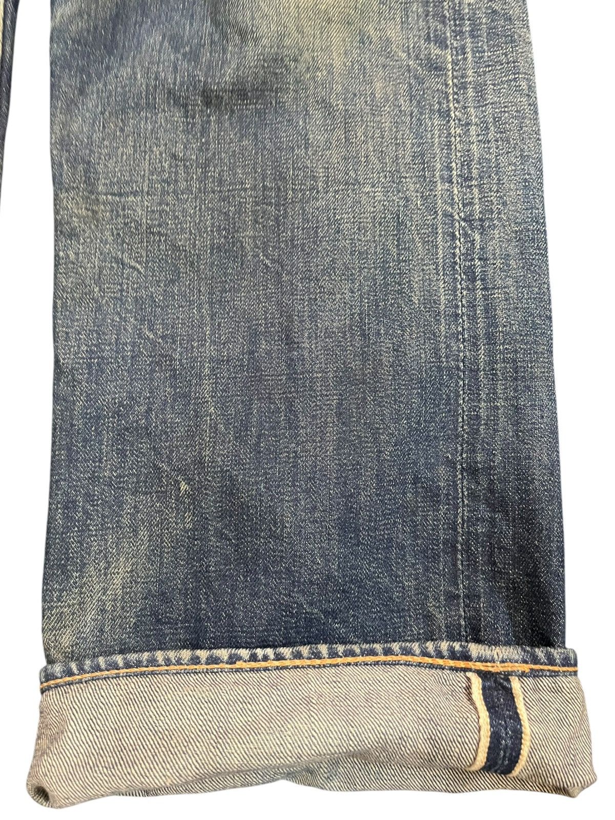 Warehouse & Co. Vintage Warehouse&Co Mudwash Selvedge Distressed Denim Size US 31 - 5 Thumbnail