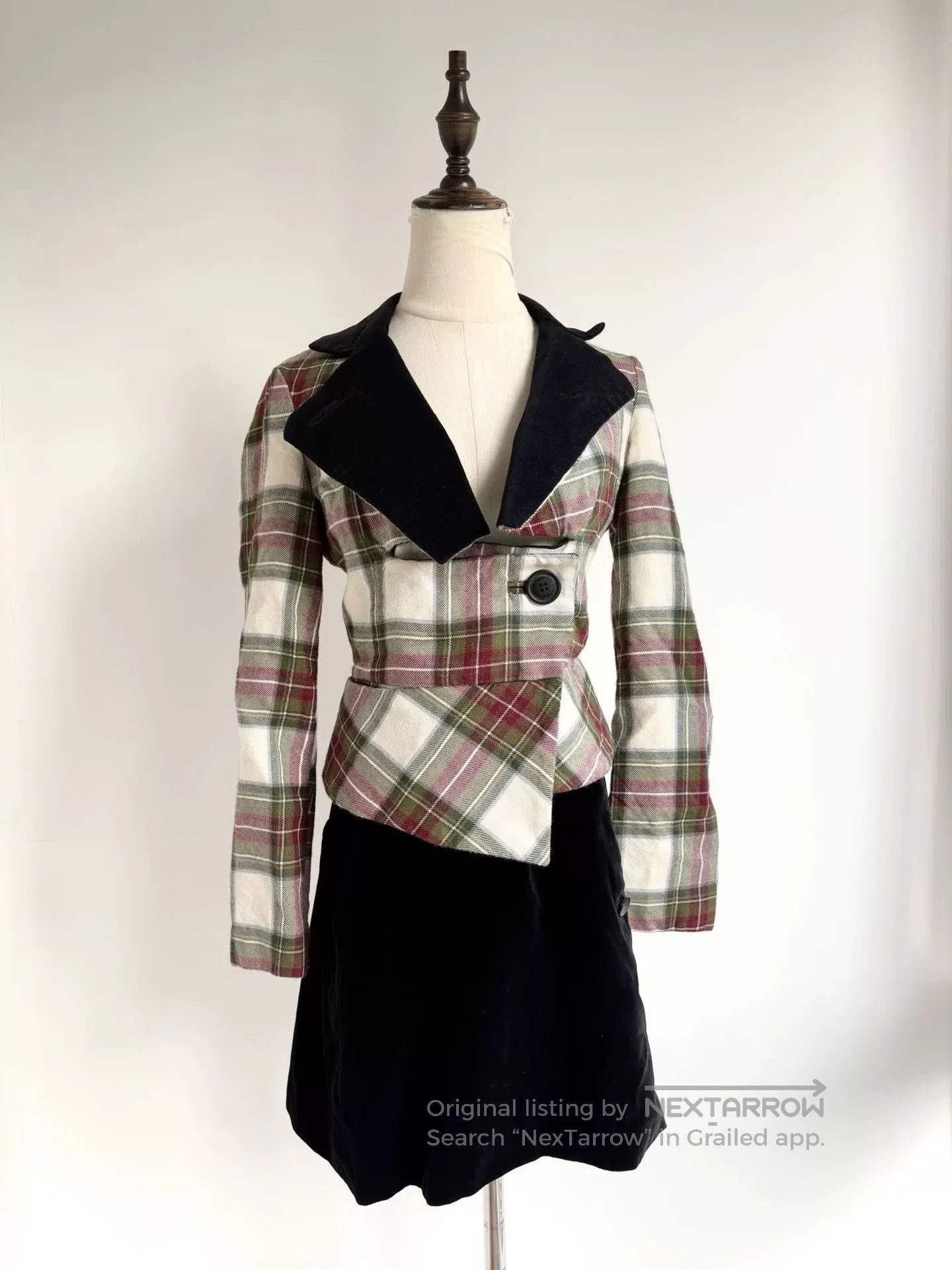 Vivienne Westwood vivienne westwood plaid velvet suit set. Size XL / US 12-14 / IT 48-50 - 1 Thumbnail