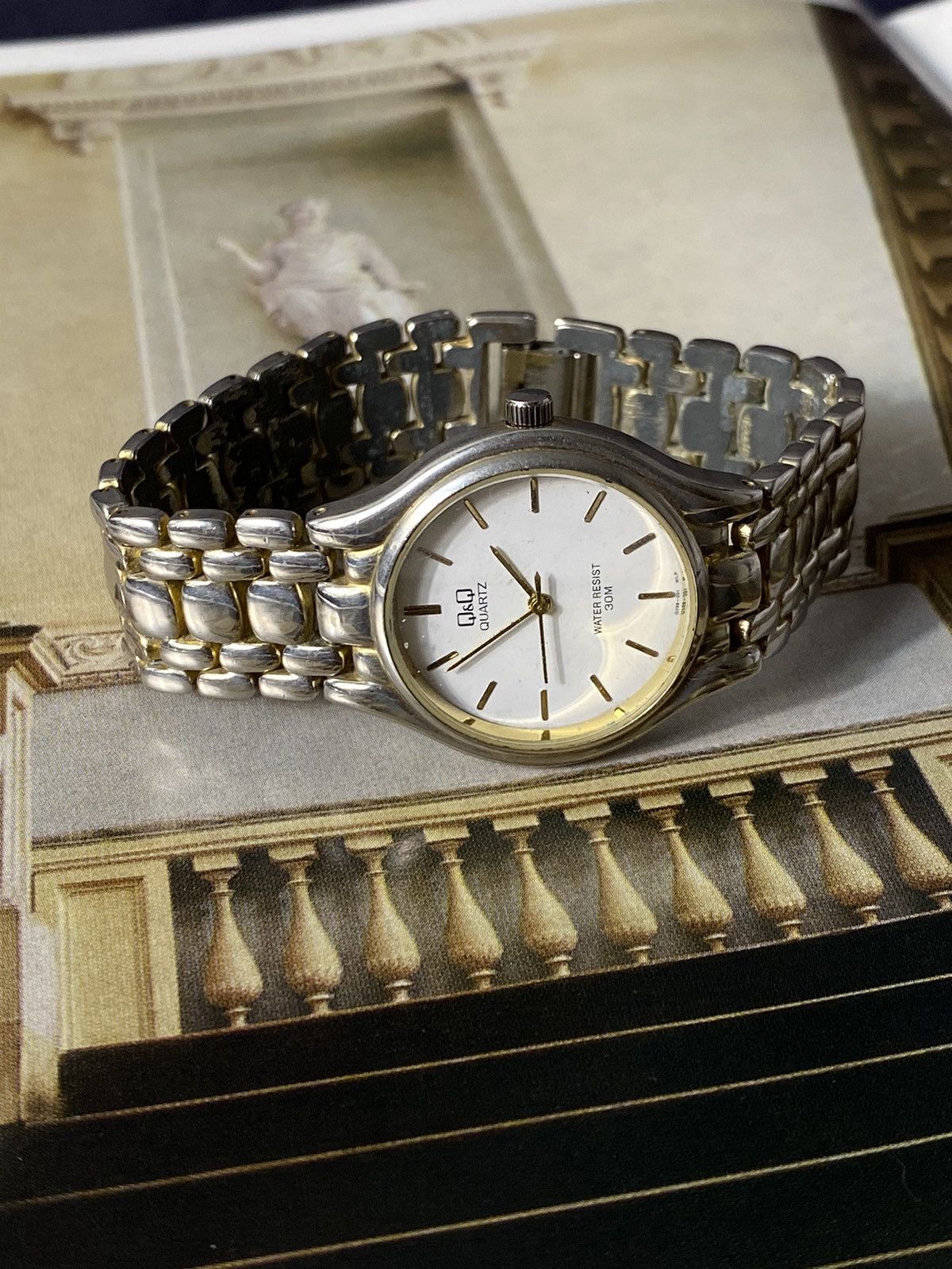 Japanese Brand Vintage Q&Q Quartz Watch Water Resist 30M Size ONE SIZE - 11 Thumbnail
