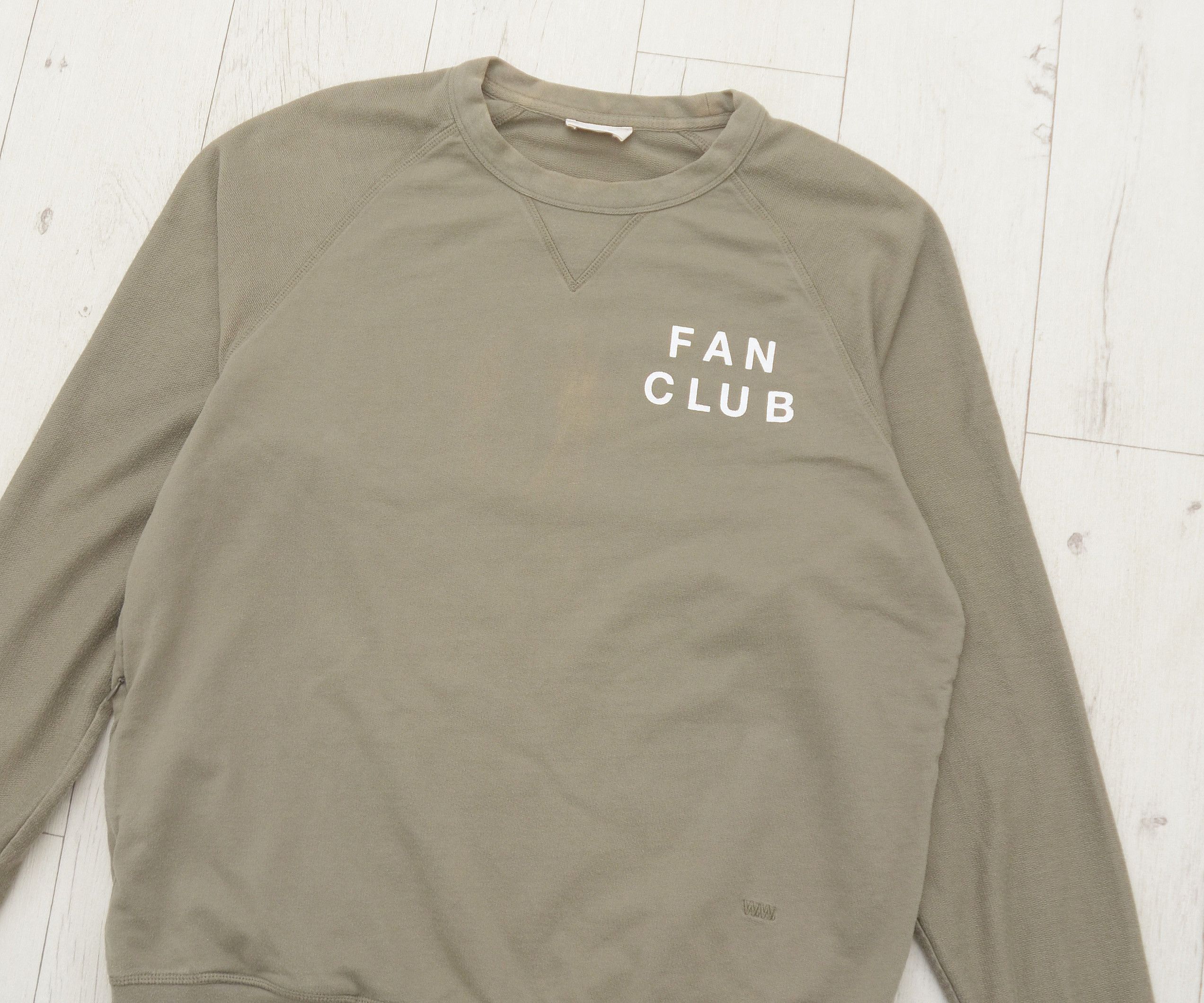 Wood Wood Wood Wood Crewneck sweatshirt Double A Khaki size M Size US M / EU 48-50 / 2 - 2 Thumbnail