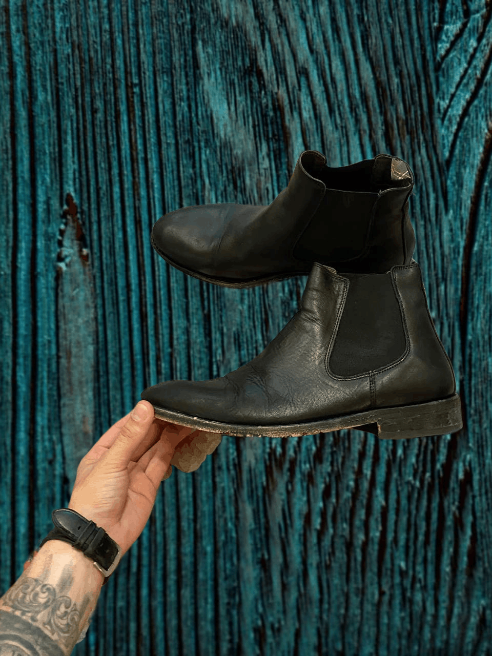 Barbour Streetwear Black Boots Barbour Logo Y2K Size US 9 / EU 42 - 1 Thumbnail