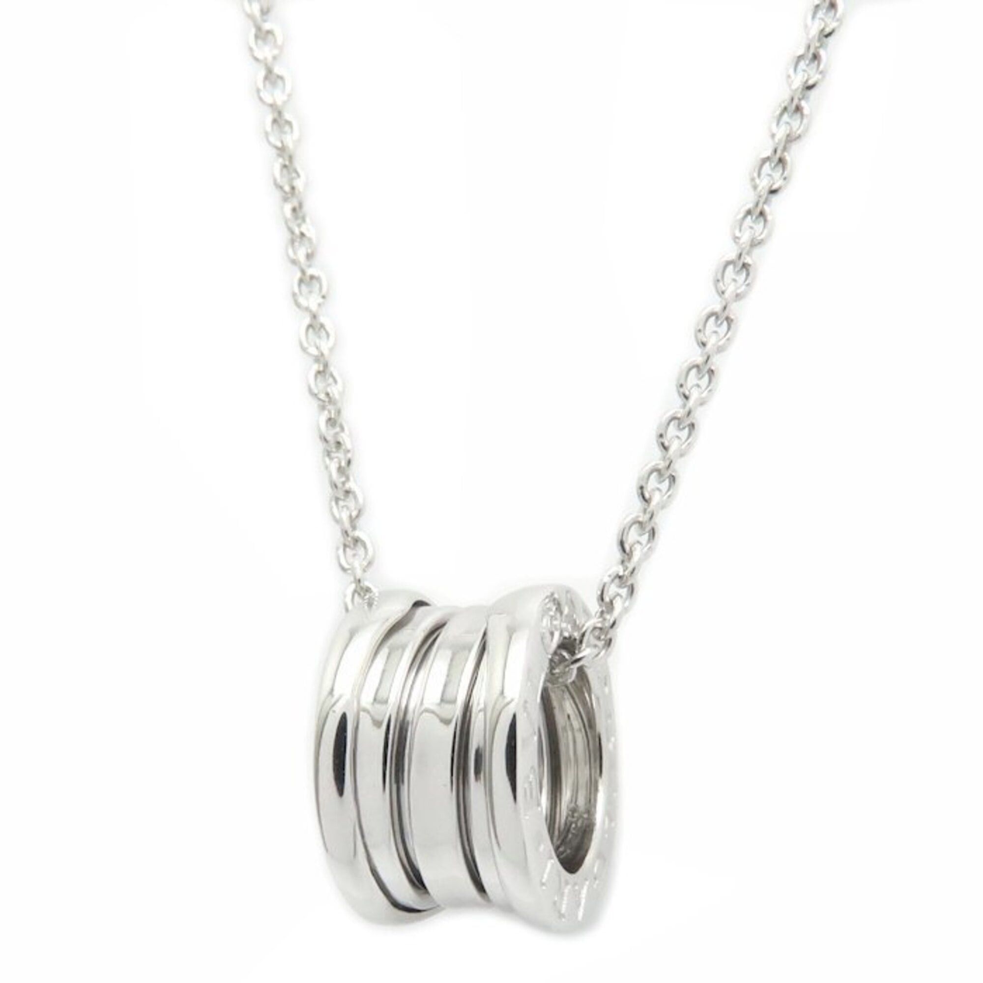 Bvlgari BVLGARI B.zero1 Necklace, 18K White Gold, Women's, 295422 Size ONE SIZE - 1 Thumbnail