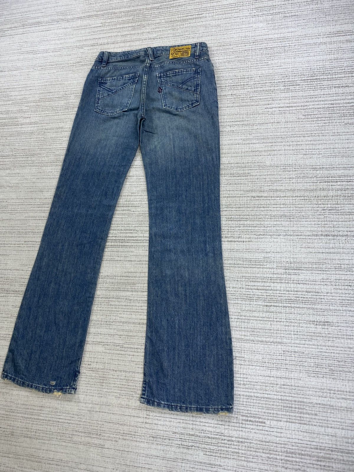 Le Grande Bleu (L.G.B.) × Vintage × Volcom Vintage Flared Volcom Liberated Bootcut Style Denim Pants Size US 30 / EU 46 - 12 Thumbnail