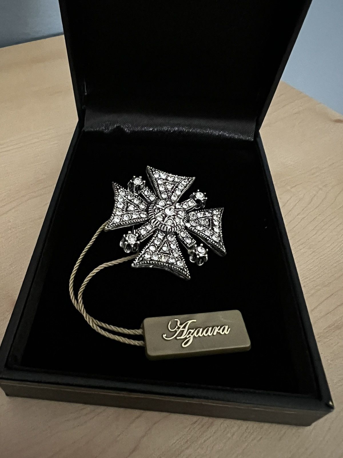 Jewelry × Other Azaara Silver Brooch with Swarovski Crystal Size ONE SIZE - 5 Thumbnail