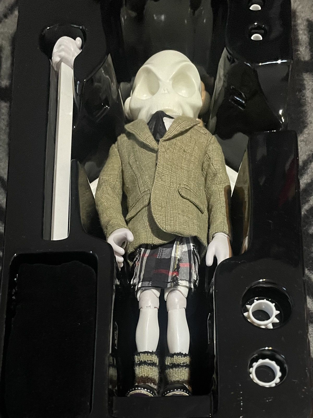 Dries Van Noten RARE 2005 Dries Van Noten Skull Head Figure | Grailed