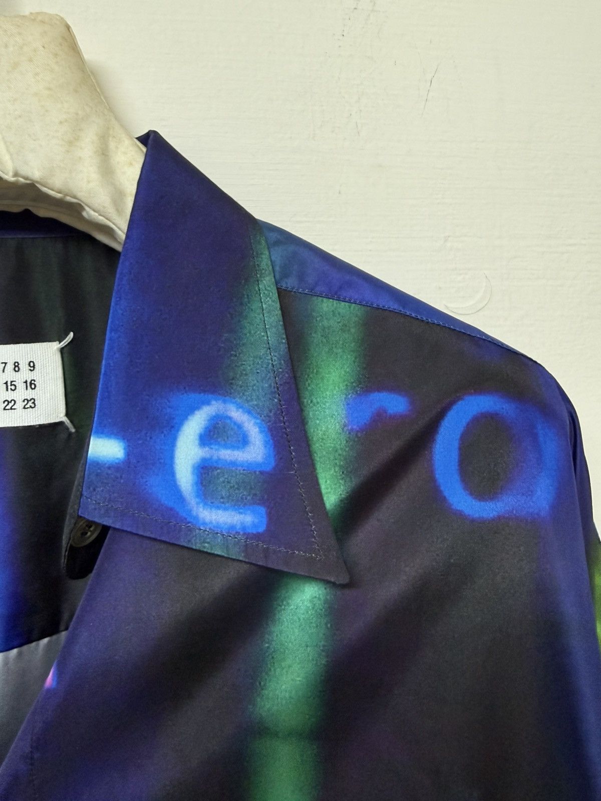 Maison Margiela Maison margiela oversized long printed poplin Shirt Size M / US 6-8 / IT 42-44 - 6 Thumbnail