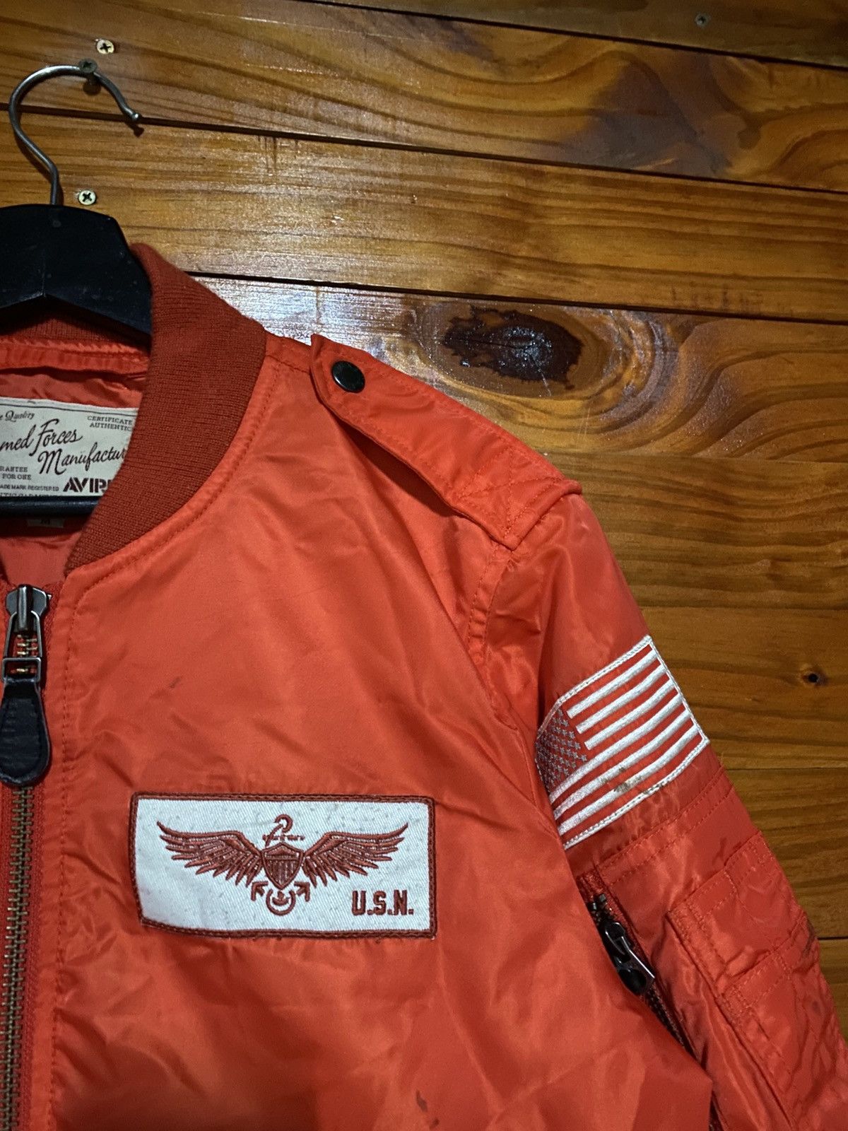 Avirex Avirex Supersonic Flight MA-1 Jacket F14 Tomcat Patch Bomber Size US M / EU 48-50 / 2 - 9 Thumbnail