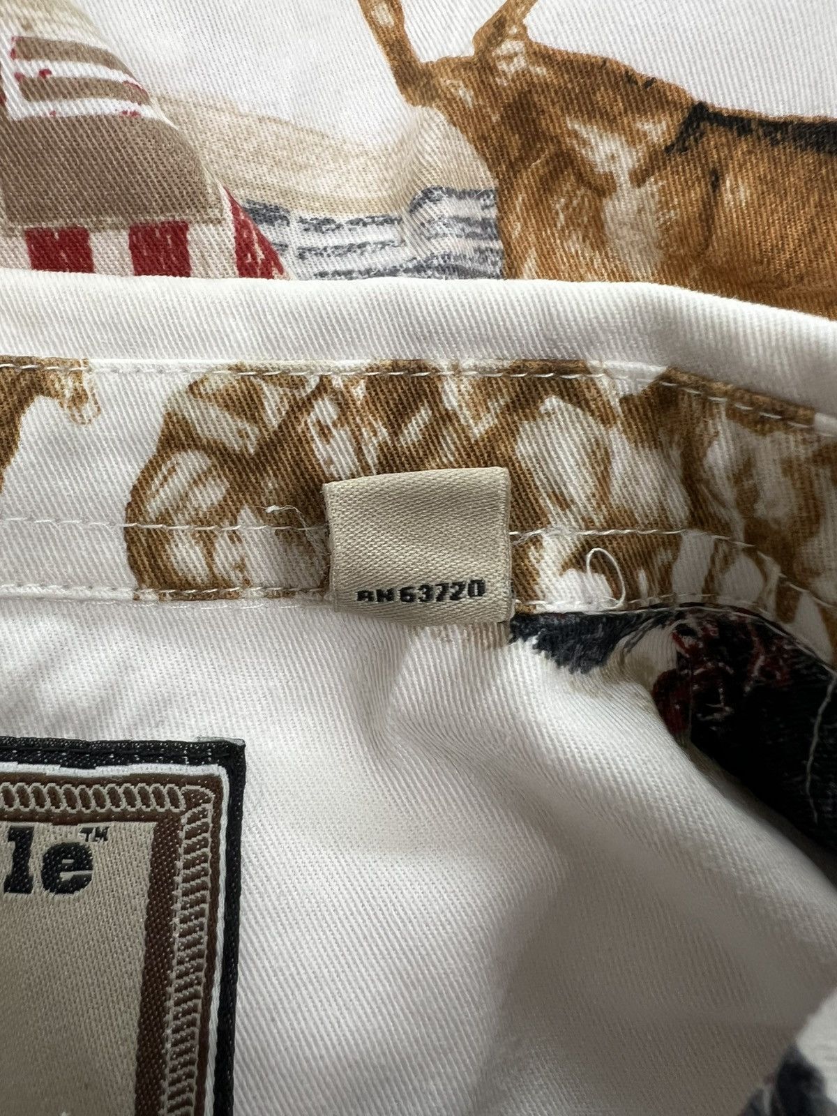 Vintage Bit & Bridle All Over Print Shirt Size US L / EU 52-54 / 3 - 8 Thumbnail