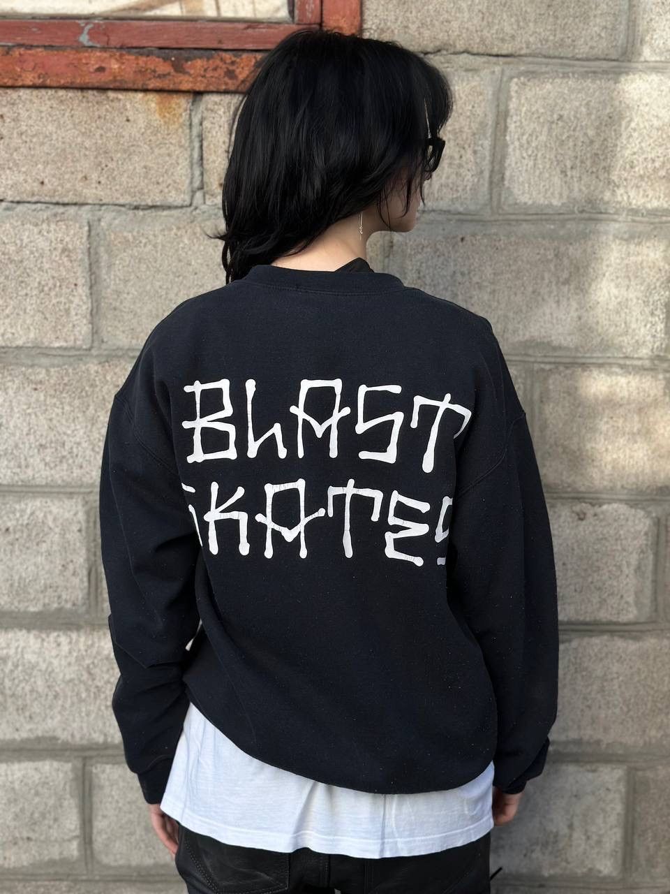 Hysteric Glamour VTG Mans Blast Skate Sweatshirts Big Logo Size M Y2K SK8 00s Size US M / EU 48-50 / 2 - 1 Thumbnail