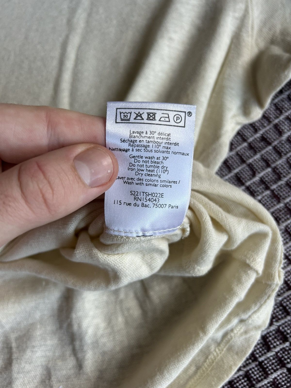 Sezane Sézane Women Linen T-shirt Solid Style Basic Size Small Size S / US 4 / IT 40 - 6 Thumbnail