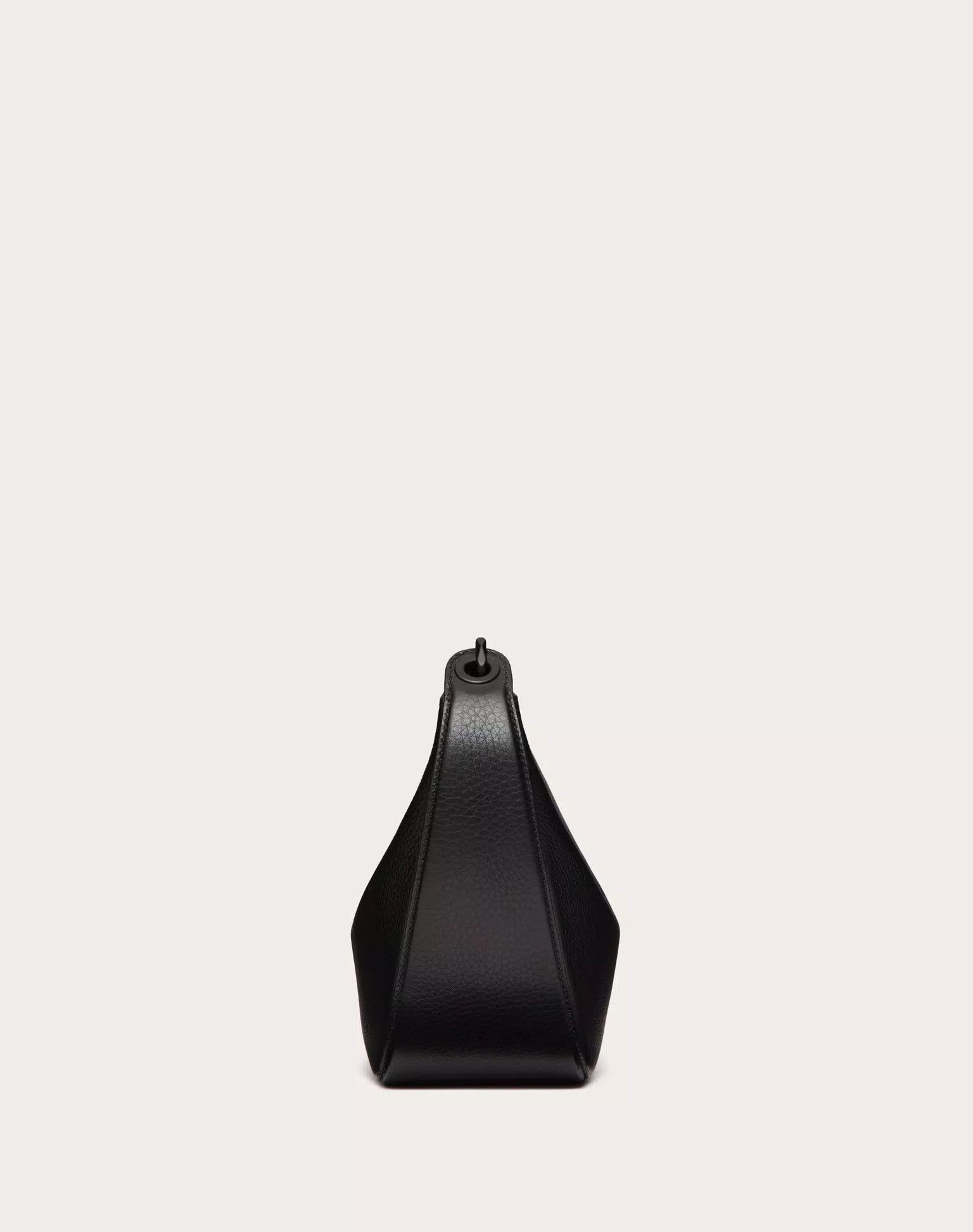 Valentino o1s22i1n0924 Size: OS / Small Vlogo Moon Hobo Bag in Black Size ONE SIZE - 4 Thumbnail