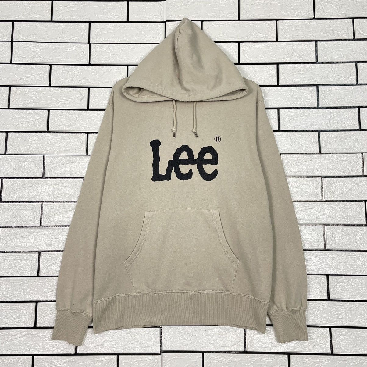 Lee Lee Big Logo Pullover Hoodie Size US L / EU 52-54 / 3 - 1 Thumbnail