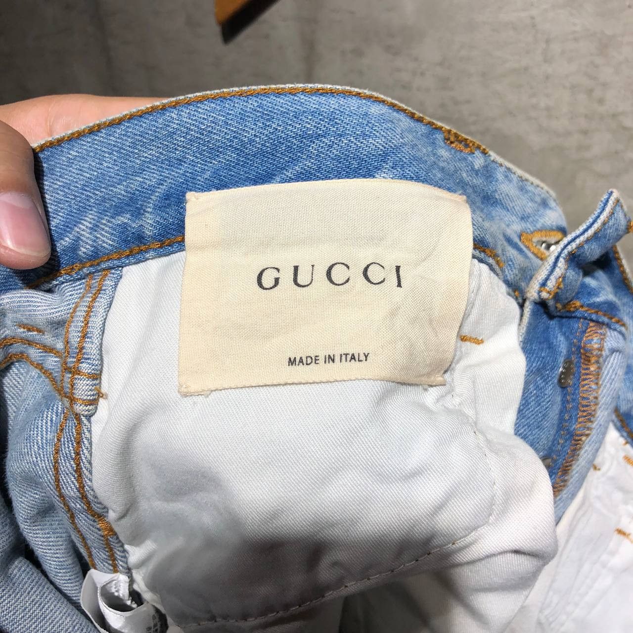 Gucci Gucci FW17 Punk Scribble denim pants Size US 28 / EU 44 - 24 Thumbnail