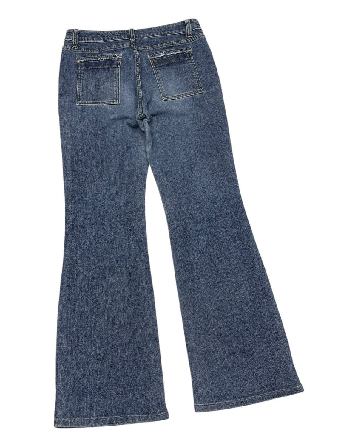 If Six Was Nine FLARE💥90s Style Vintage Flared Jeans Bush Pants Ru Jeans Size US 29 - 4 Thumbnail