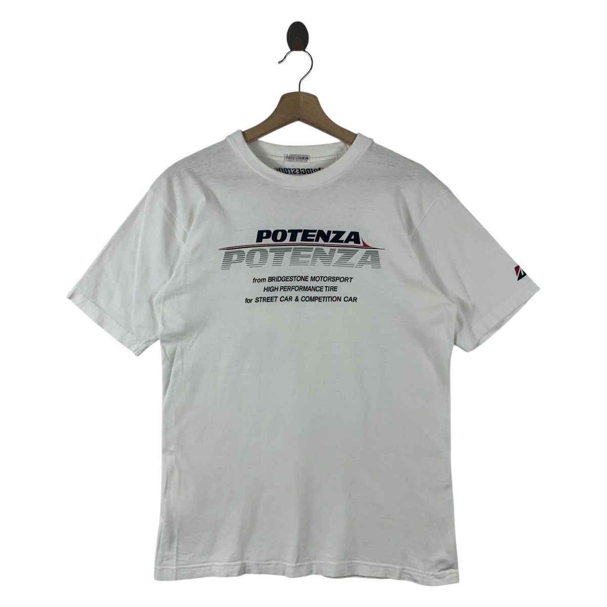 Vintage BRIDGESTONE POTENZA Tyre racing tee