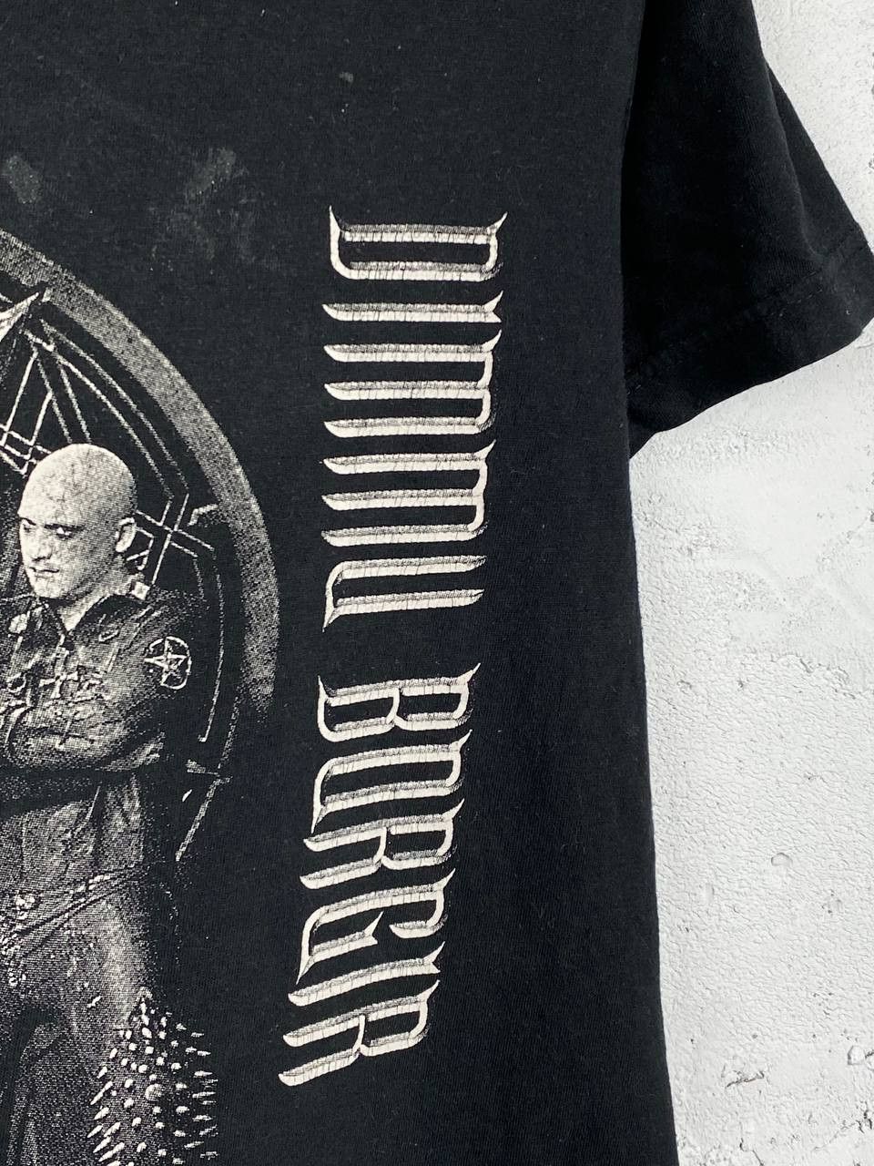 Band Tees × Vintage Dimmu Borgir Vintage Black Metal Band T Shirt Rare 90s Size US M / EU 48-50 / 2 - 4 Thumbnail