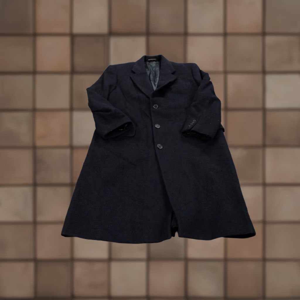 Ralph Lauren Ralph Lauren Coat Mens 42 L Navy Blue Wool Sailor Barn Coat Polo University Club Coat Men 42 Blue Wool Casual Windproof Winter 90s Mens Size US XL / EU 56 / 4 - 1 Thumbnail