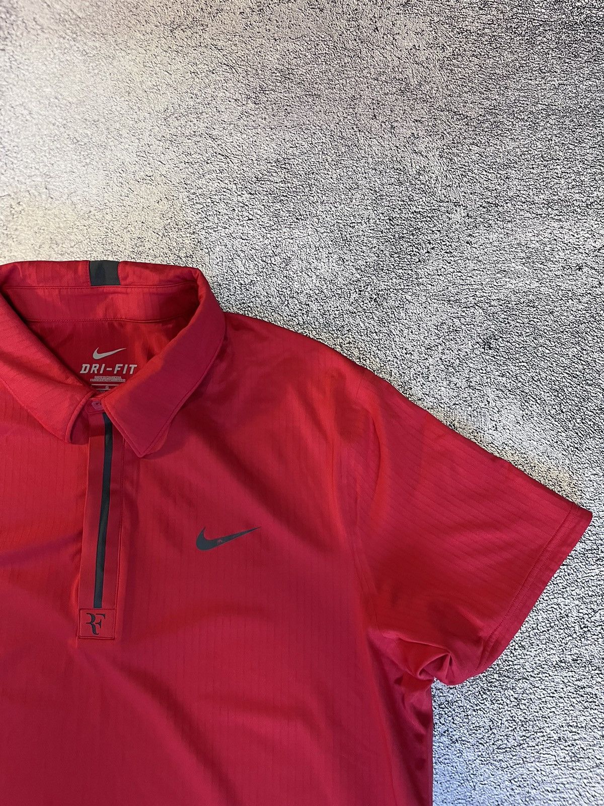 Nike Nike Roger Federer Mens Tennis Polo RF 2010 Indian Wells Size US L / EU 52-54 / 3 - 2 Thumbnail