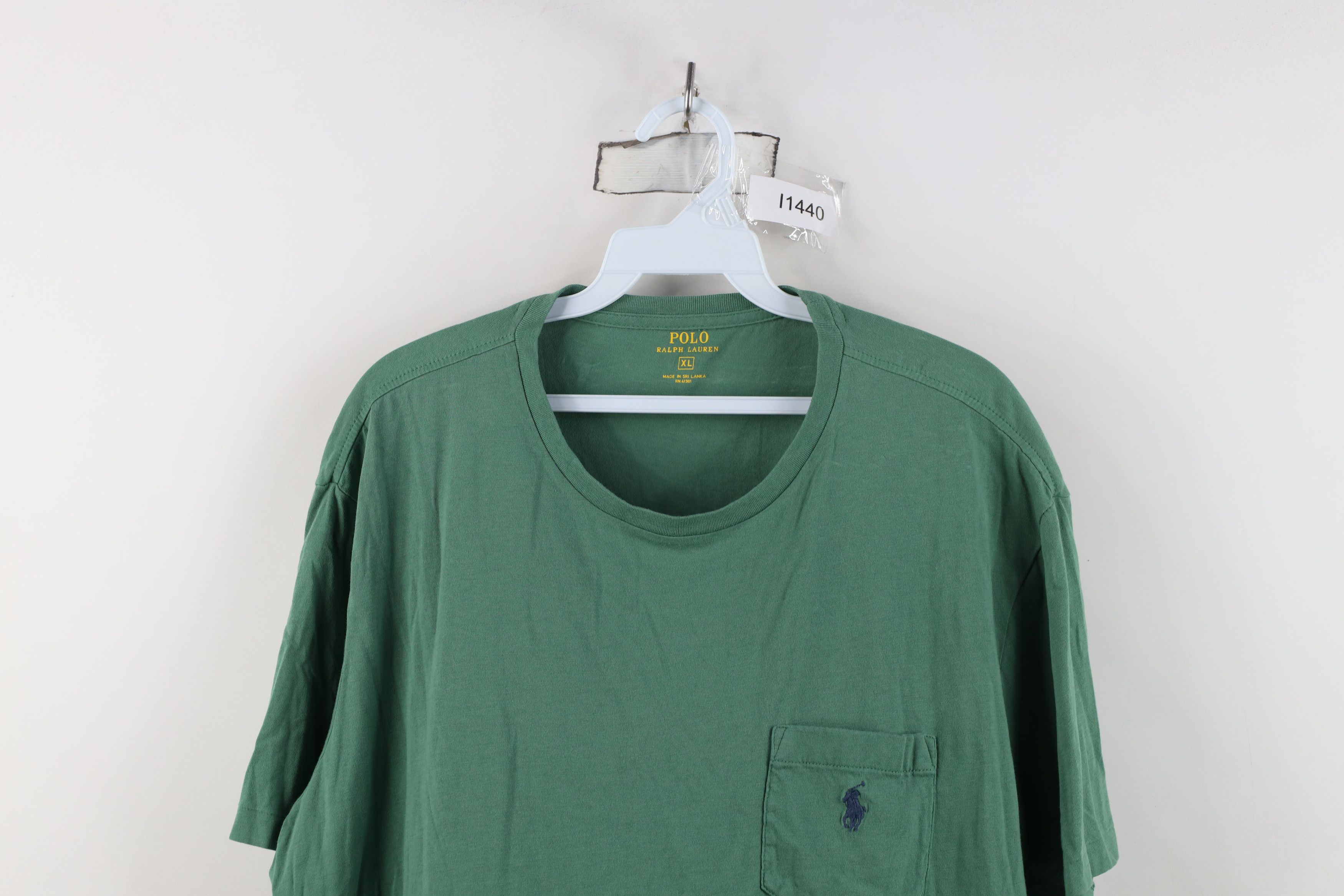 Ralph Lauren Vintage Y2K Ralph Lauren Short Sleeve Pocket T-Shirt Size US XL / EU 56 / 4 - 2 Thumbnail