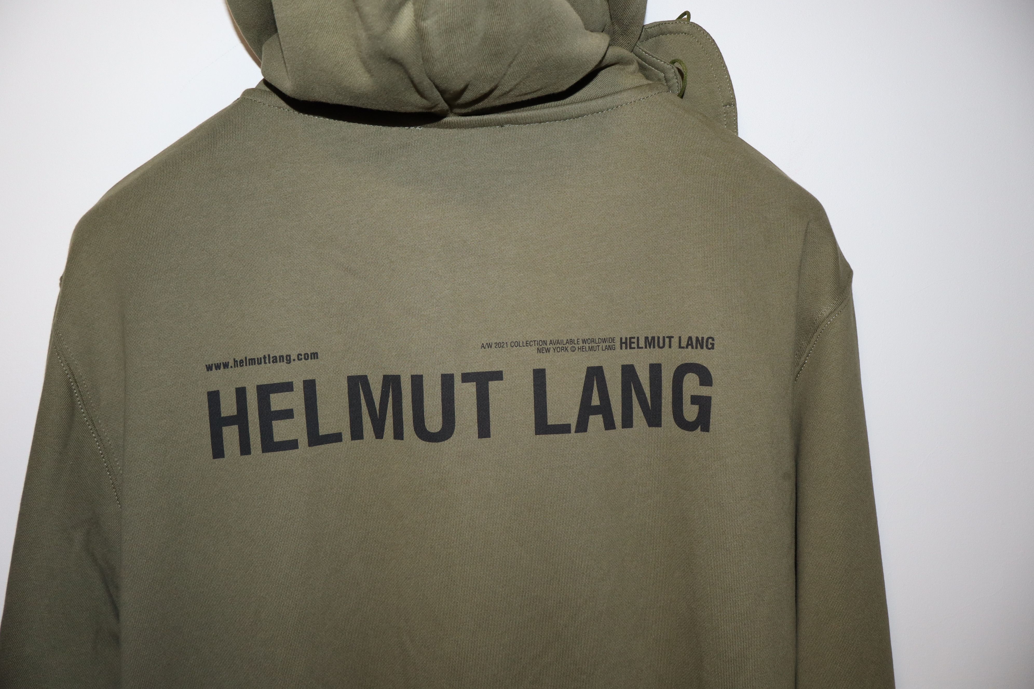 Helmut Lang Logo print mask hoodie Size US L / EU 52-54 / 3 - 8 Thumbnail