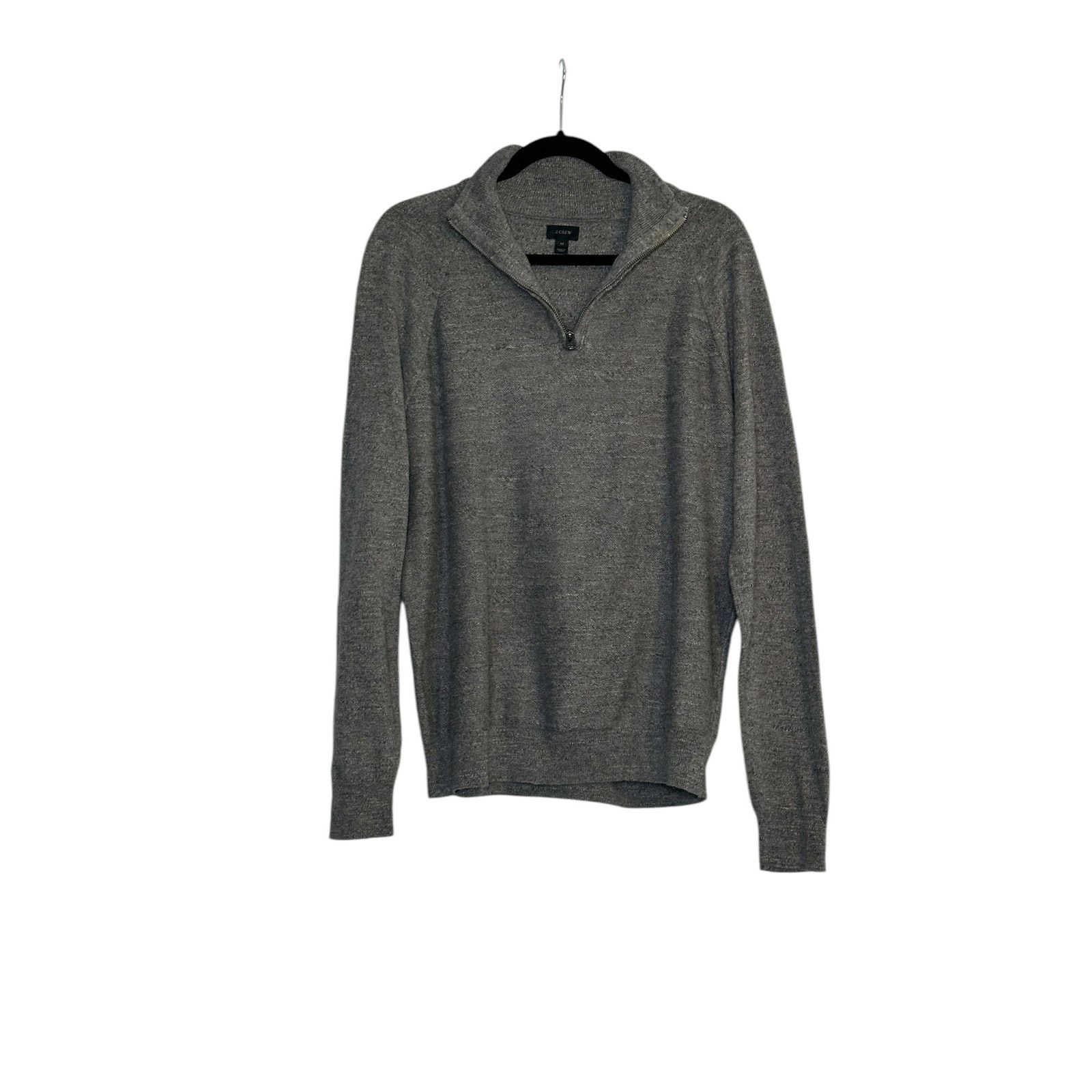 J.Crew J.Crew gray long sleeves pullover sweater size Medium Size US M / EU 48-50 / 2 - 6 Thumbnail
