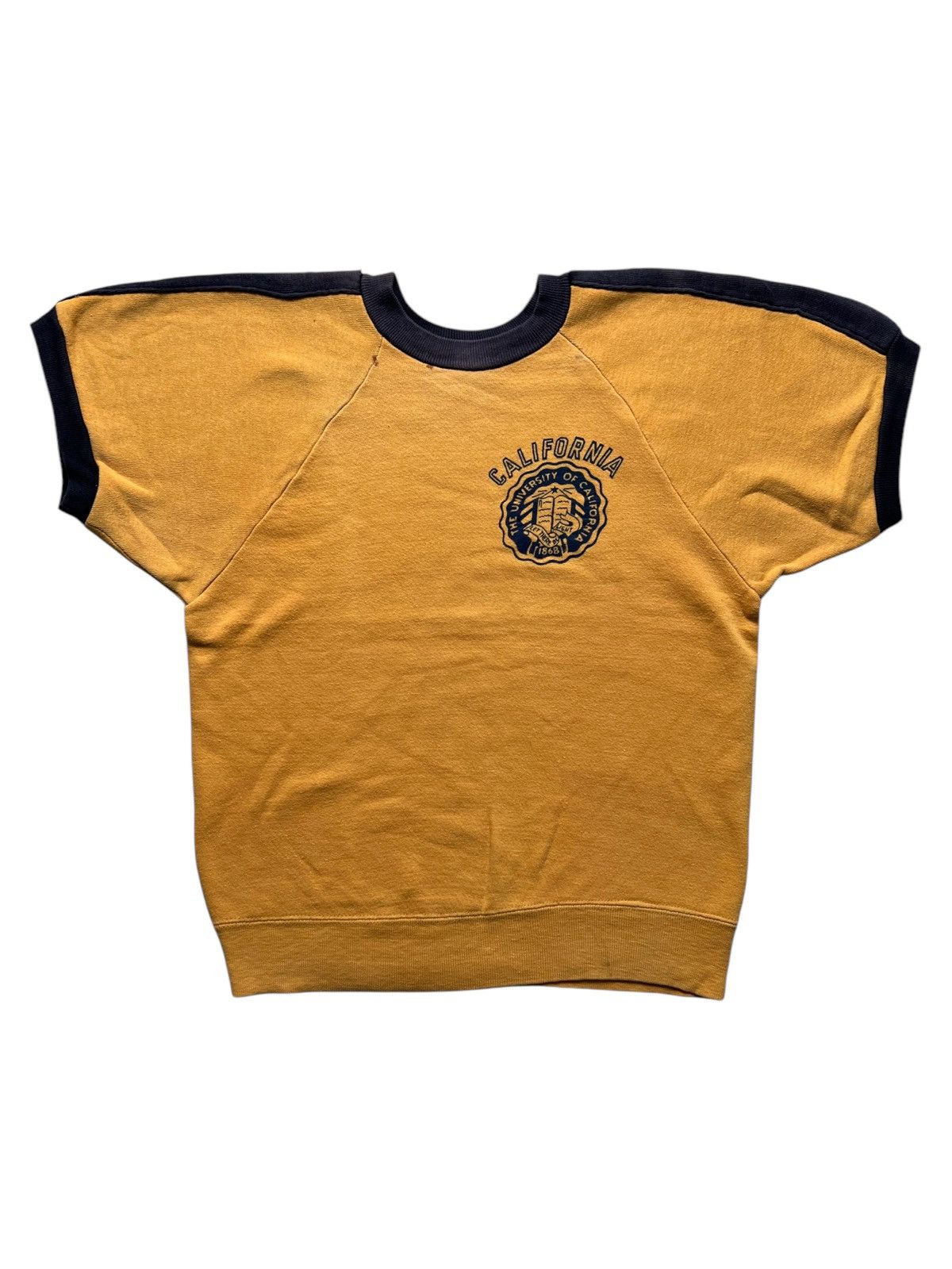 VERY RARE VINTAGE SWEATSHIRTS SHORT UNIVERSITY OF CALIFORNIA