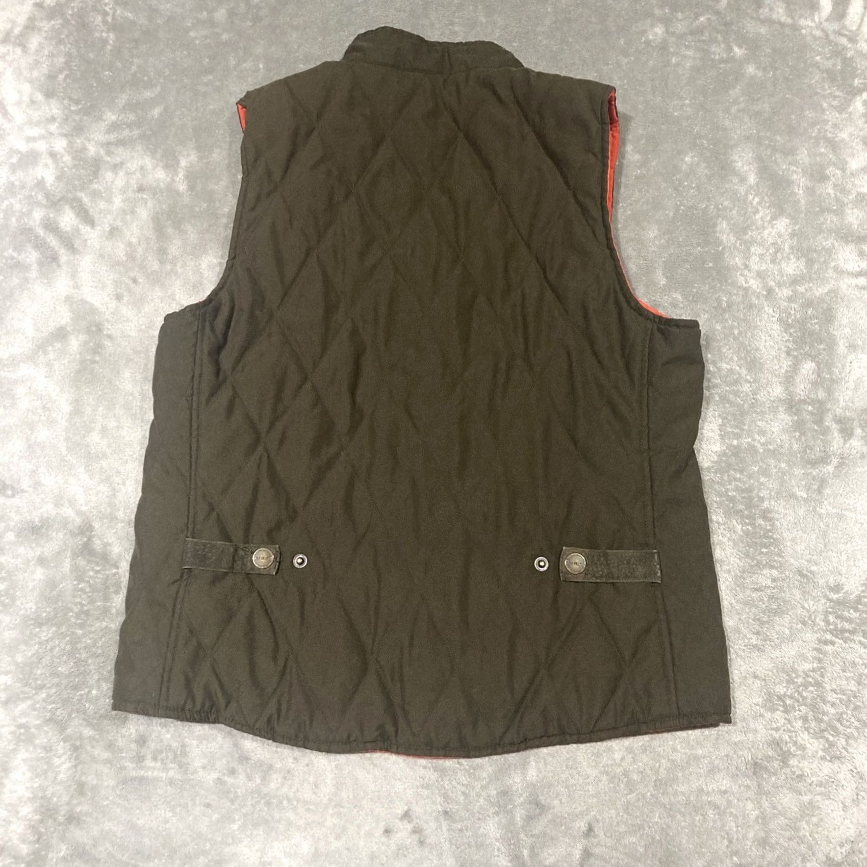 Ralph Lauren Ralph Lauren Vest Women's Medium Quilted Reversible Brown Orange Size M / US 6-8 / IT 42-44 - 5 Thumbnail
