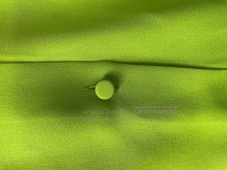 Valentino Valentino Fluorescent green silk shirt Size XL / US 12-14 / IT 48-50 - 6 Thumbnail