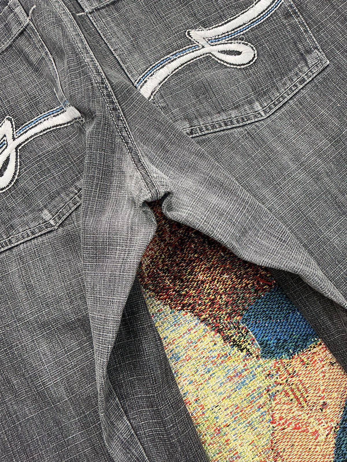 Other Vintage 5ive jungle & co embroidered denim Size US 40 / EU 56 - 15 Thumbnail