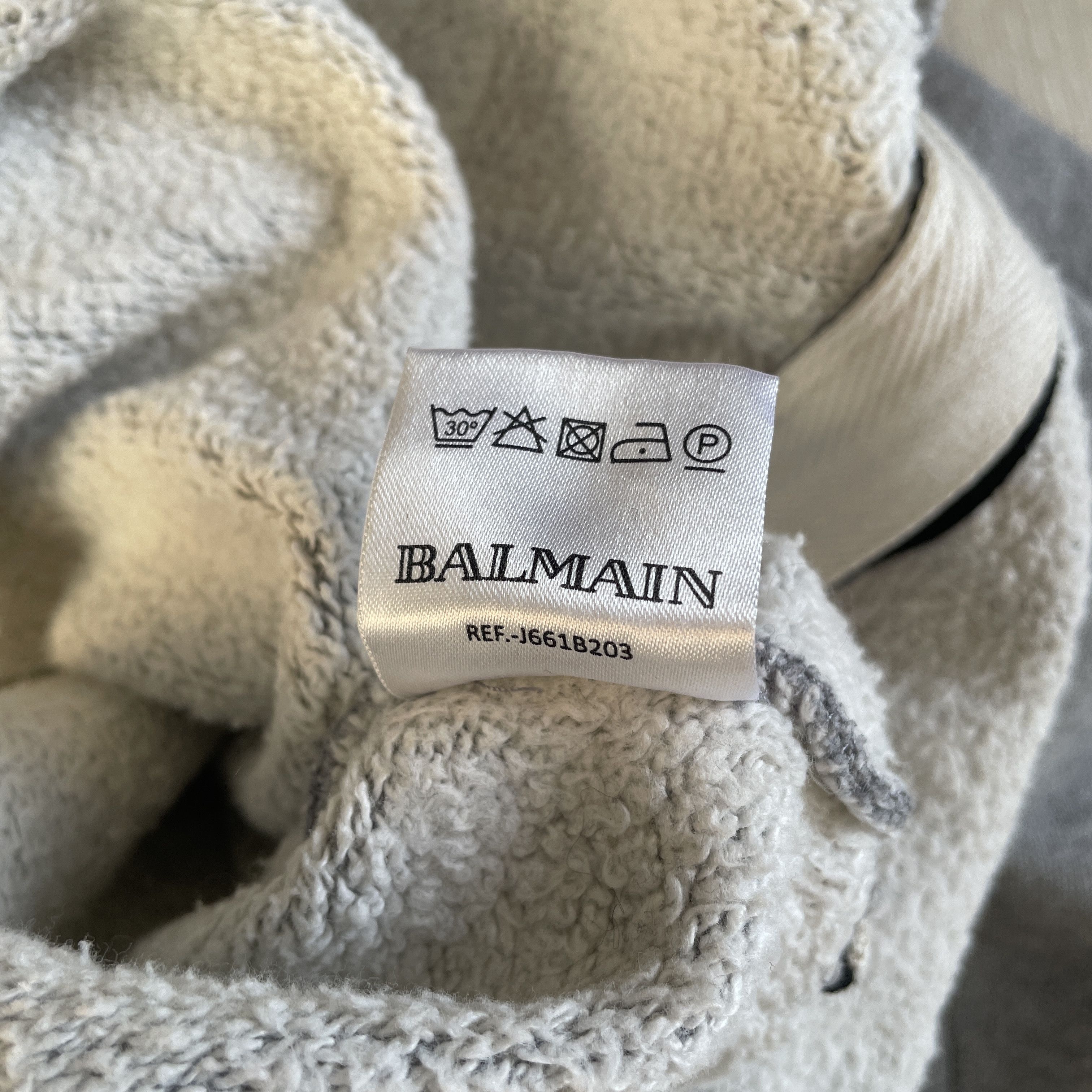 Balmain Balmain SS12 quarter zip hoodie by Oliver Rousteing Size US S / EU 44-46 / 1 - 7 Thumbnail