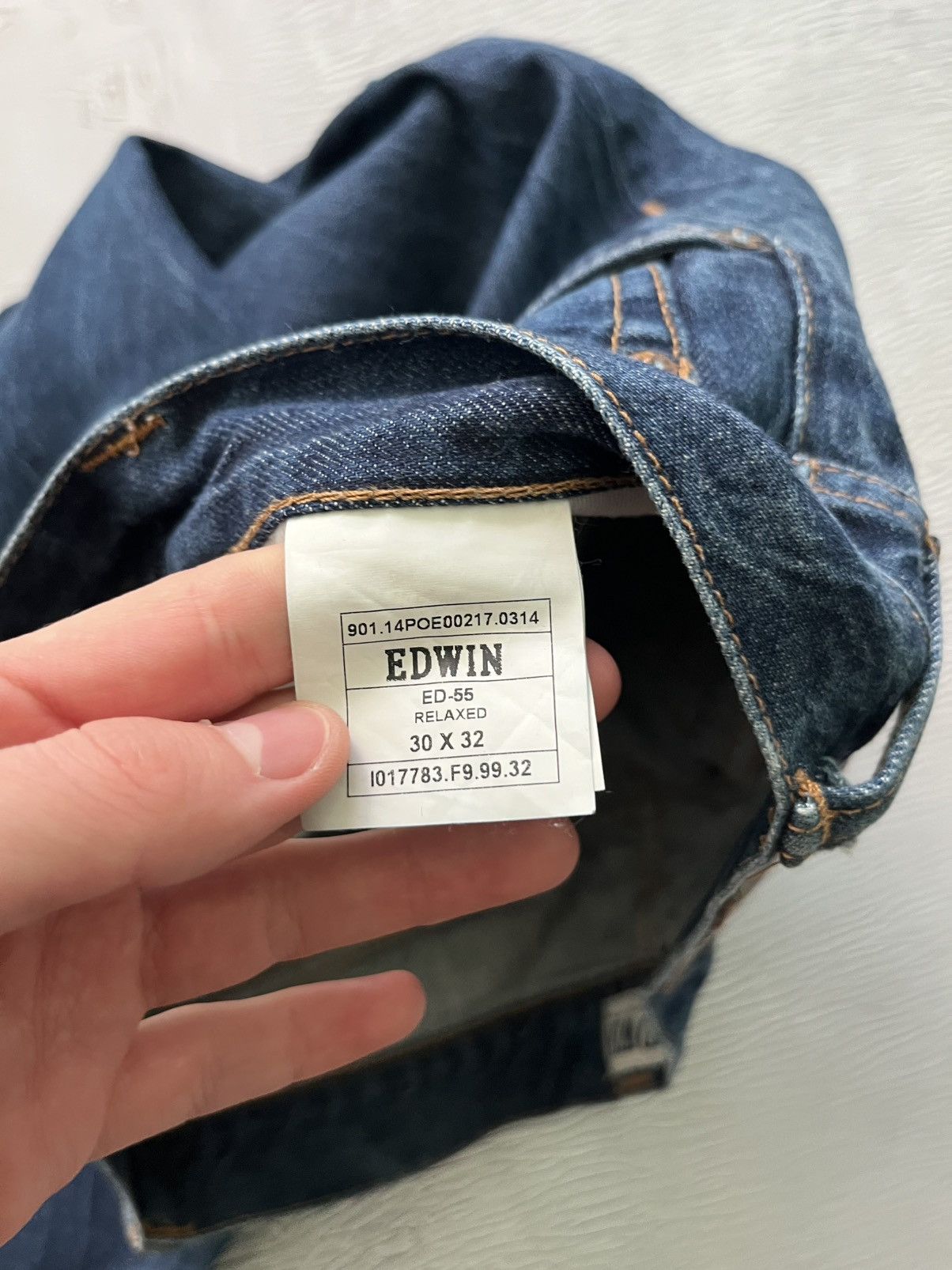 Edwin Edwin Jeans Tokyo Japan Denim Japanese Brand Blue Size US 30 / EU 46 - 10 Thumbnail