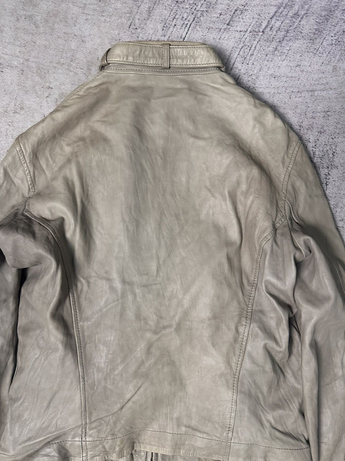 Unknown London Unknown London Leather Biker Jacket Size US M / EU 48-50 / 2 - 16 Thumbnail