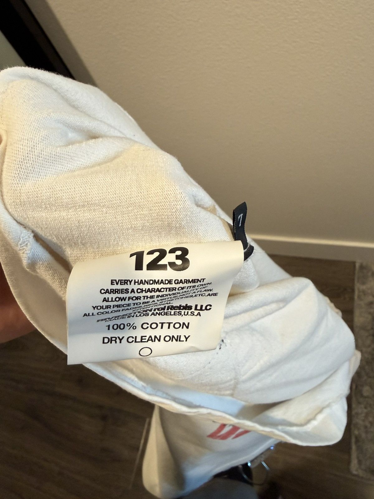 RRR-123 Optic White Rivington FA-CO L/S Tee #2 (L) Size US L / EU 52-54 / 3 - 11 Thumbnail