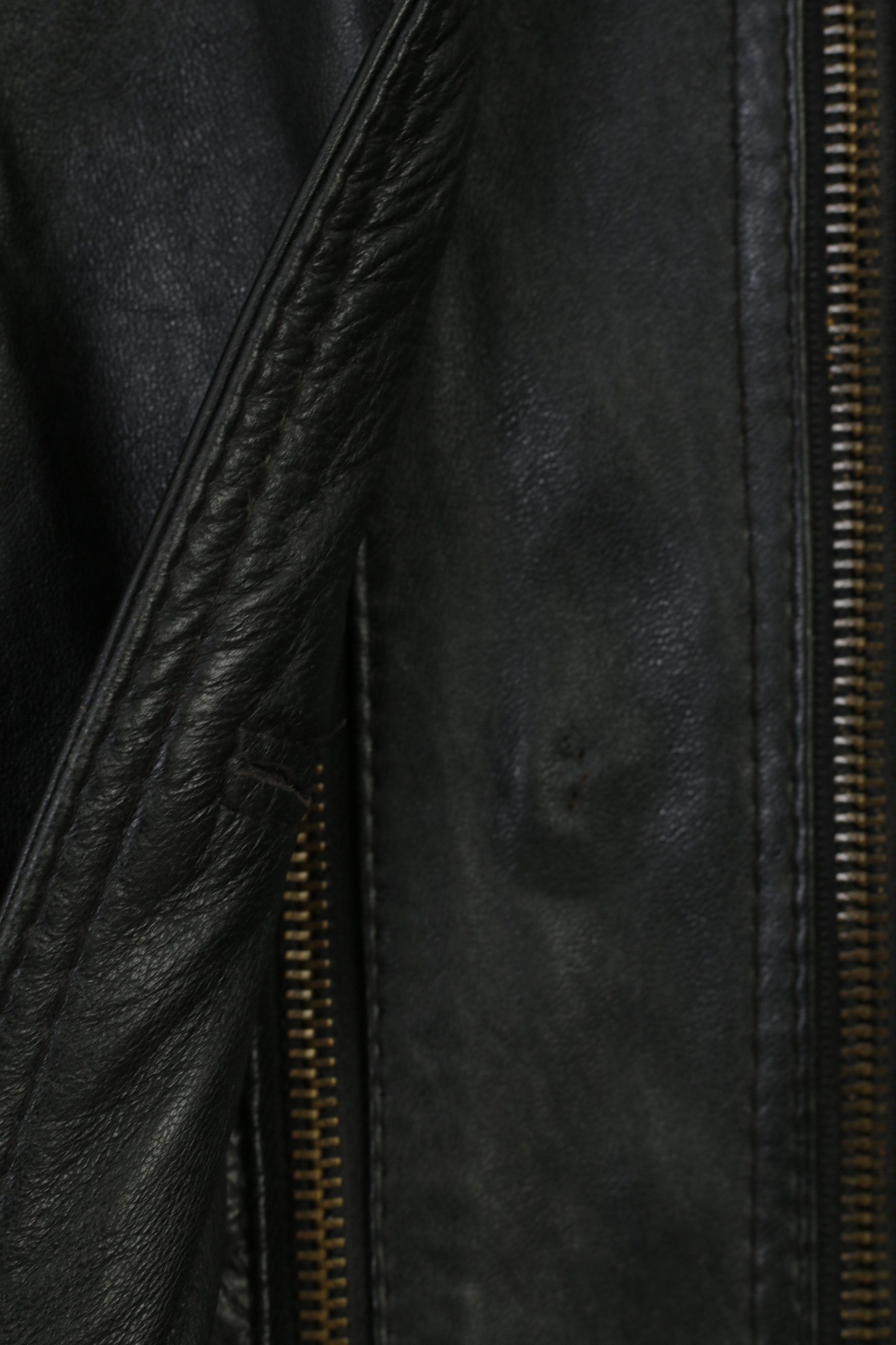 Leather × Vintage Alberto Tesatti Creation Woman XL Leather Jacket 2135 Size XL / US 12-14 / IT 48-50 - 5 Thumbnail