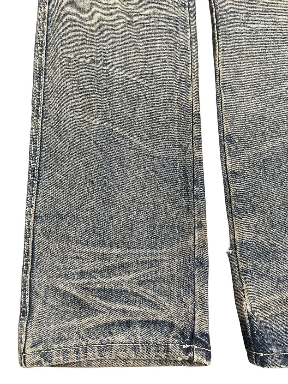 14th Addiction Vintage Japanese Brand Mud Wash Style Distress Jeans Size US 34 / EU 50 - 7 Thumbnail