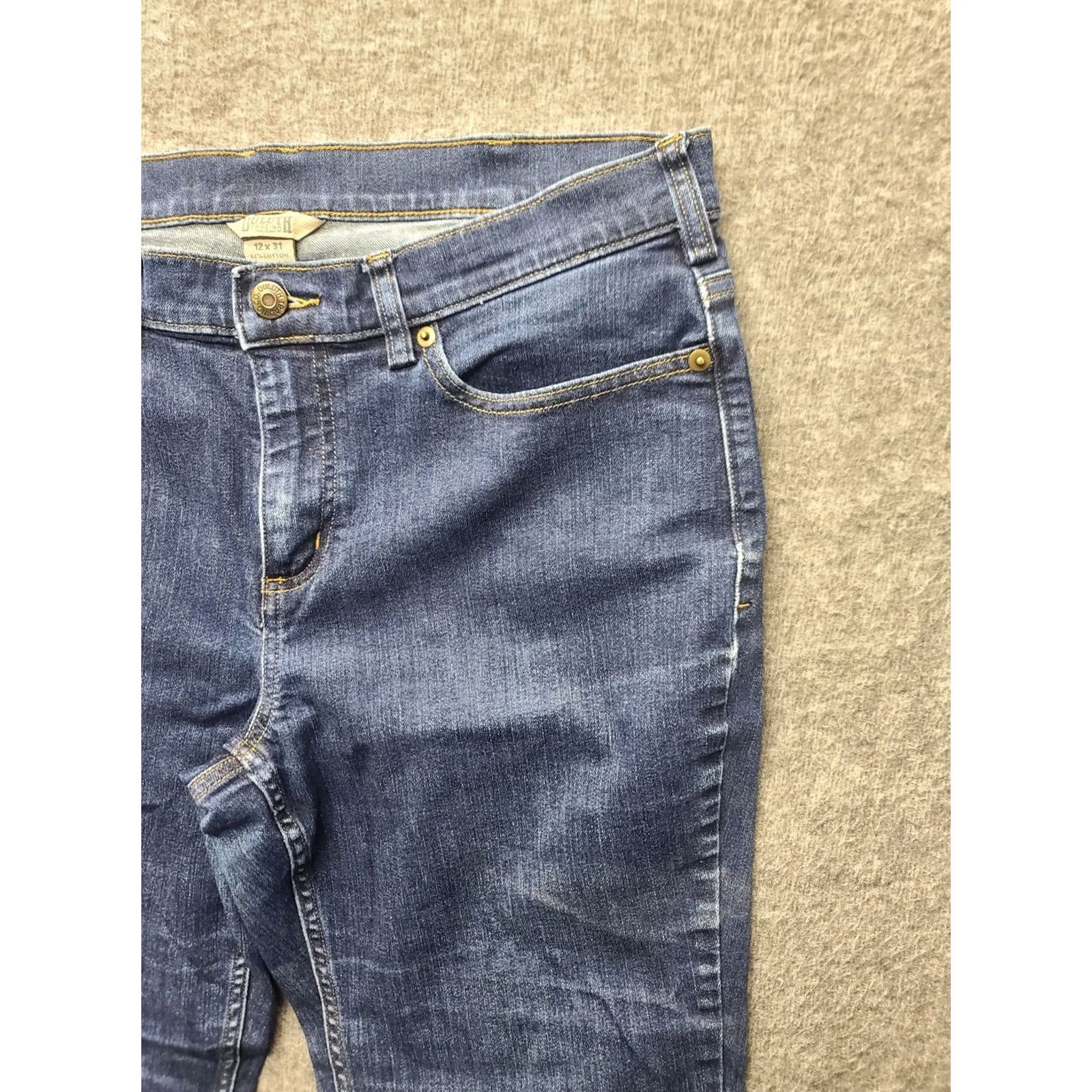 Vintage Duluth Jeans Womens 12x31 Daily Denim Regular Fit Bootcut High Rise Jeans Style Cowboy Southwestern Size 24" / US 00 / IT 34 - 7 Thumbnail