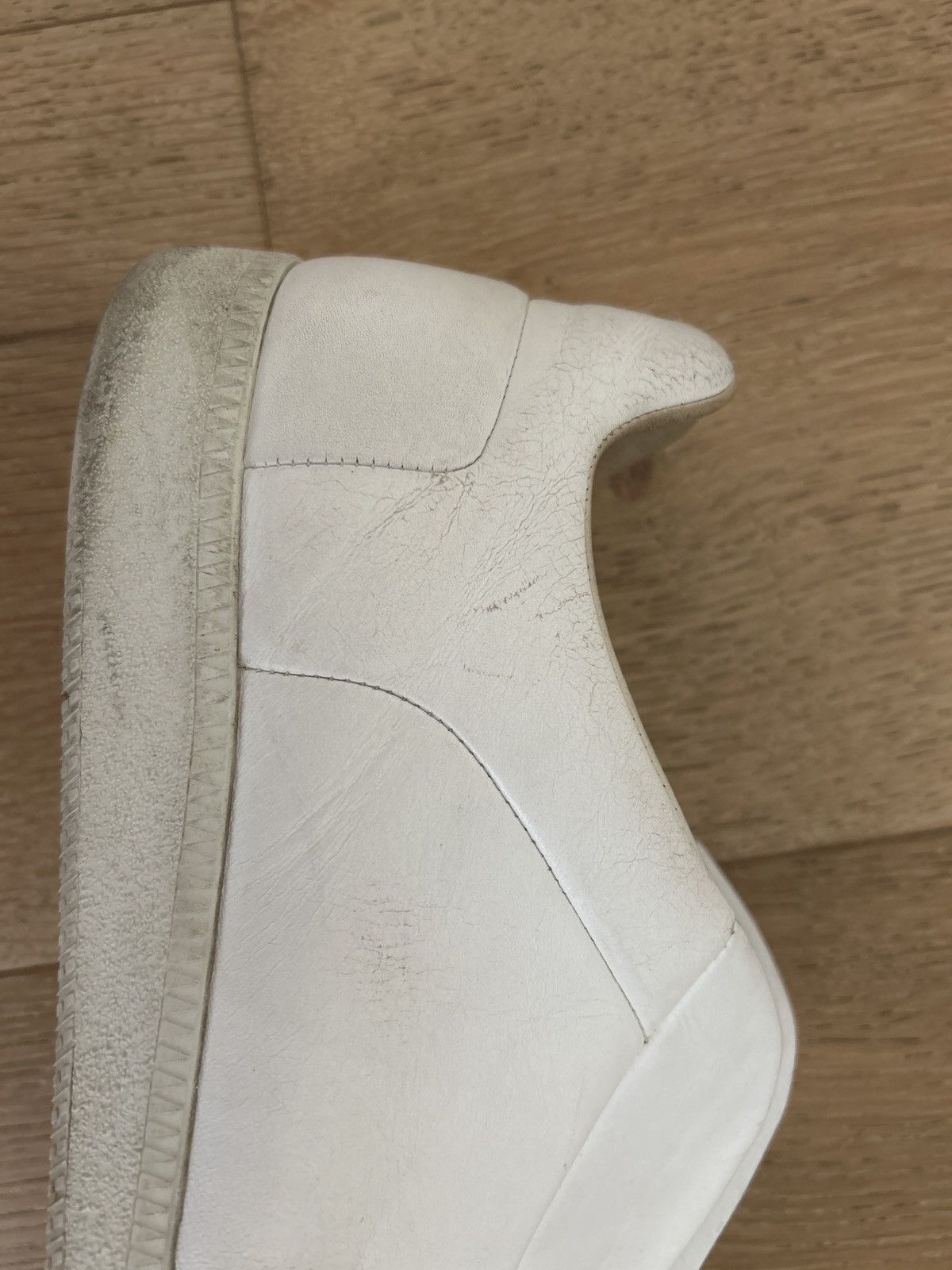 Maison Margiela Maison Margiela Future White Size 13 46 Low Tops Leather Size US 13 / EU 46 - 3 Thumbnail