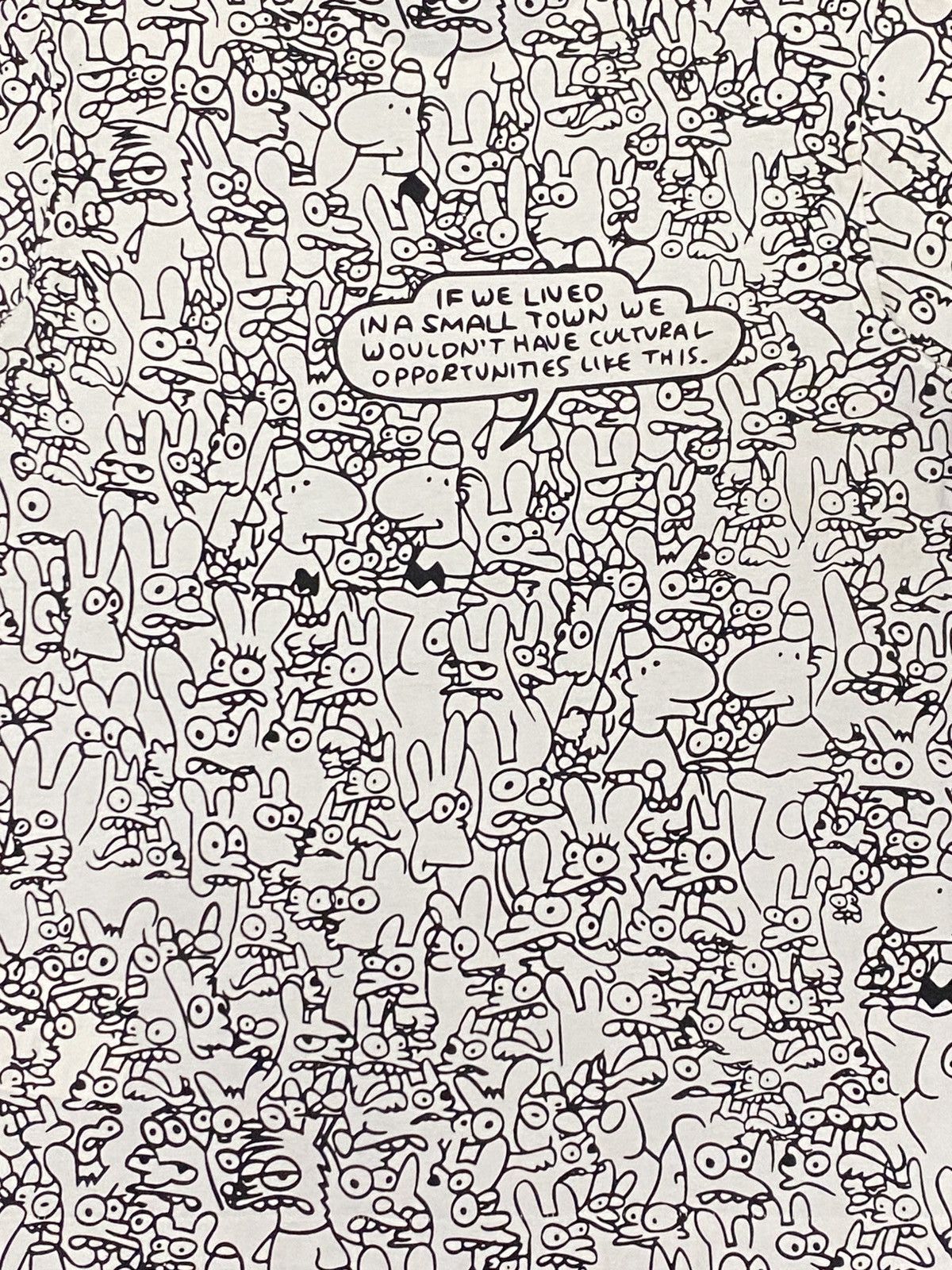 Comme des Garcons × Comme des Garcons PLAY AD2009 Comme Des Garçons Play X Matt Groening Shirt Size US L / EU 52-54 / 3 - 7 Thumbnail