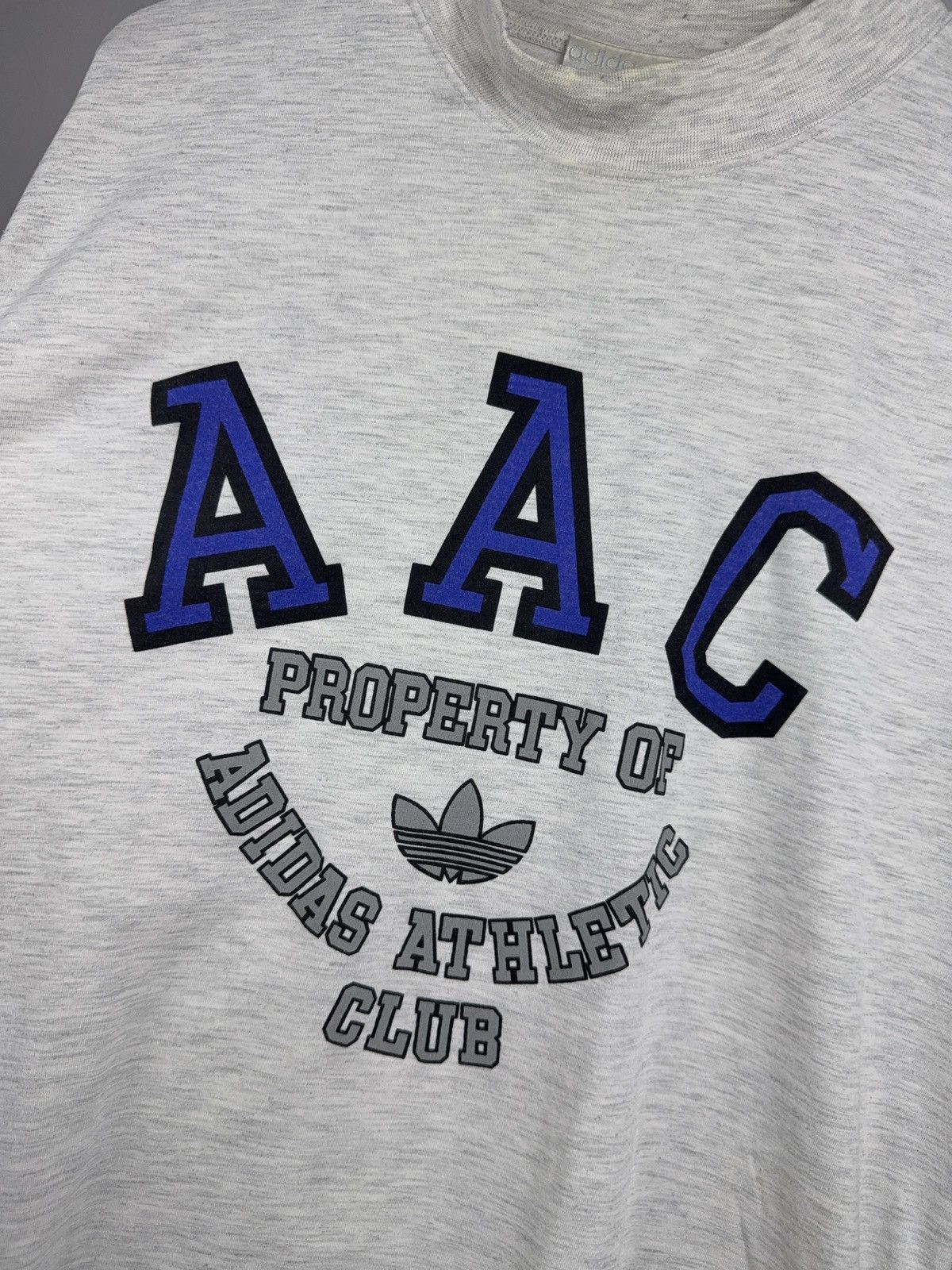 Adidas Retro 90s Vintage Adidas AAC T Shirt Athletic Club Logo Tee Size US M / EU 48-50 / 2 - 7 Thumbnail