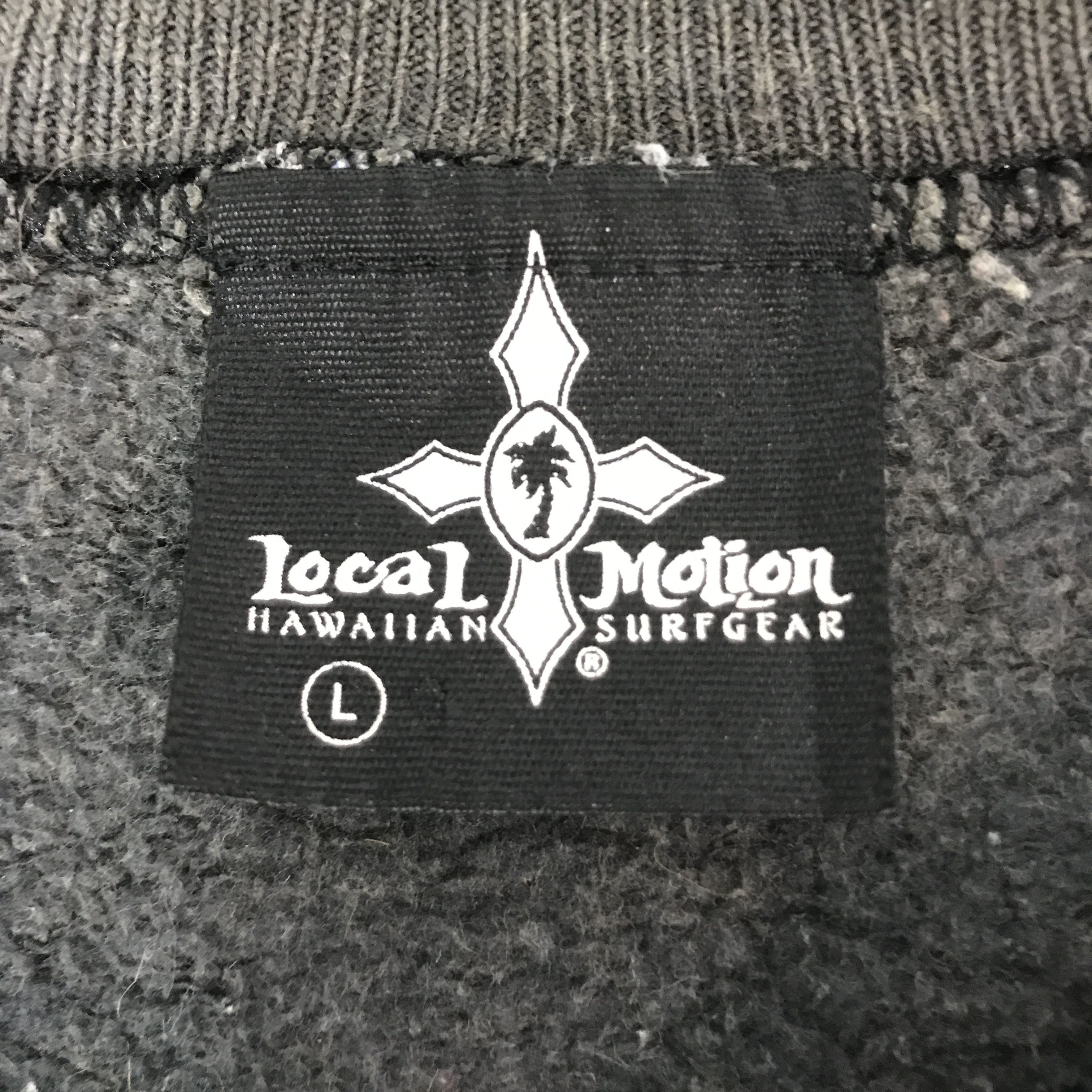 Vintage Locol Motion Gothic Black faded Style sweatshirts Size US L / EU 52-54 / 3 - 10 Thumbnail