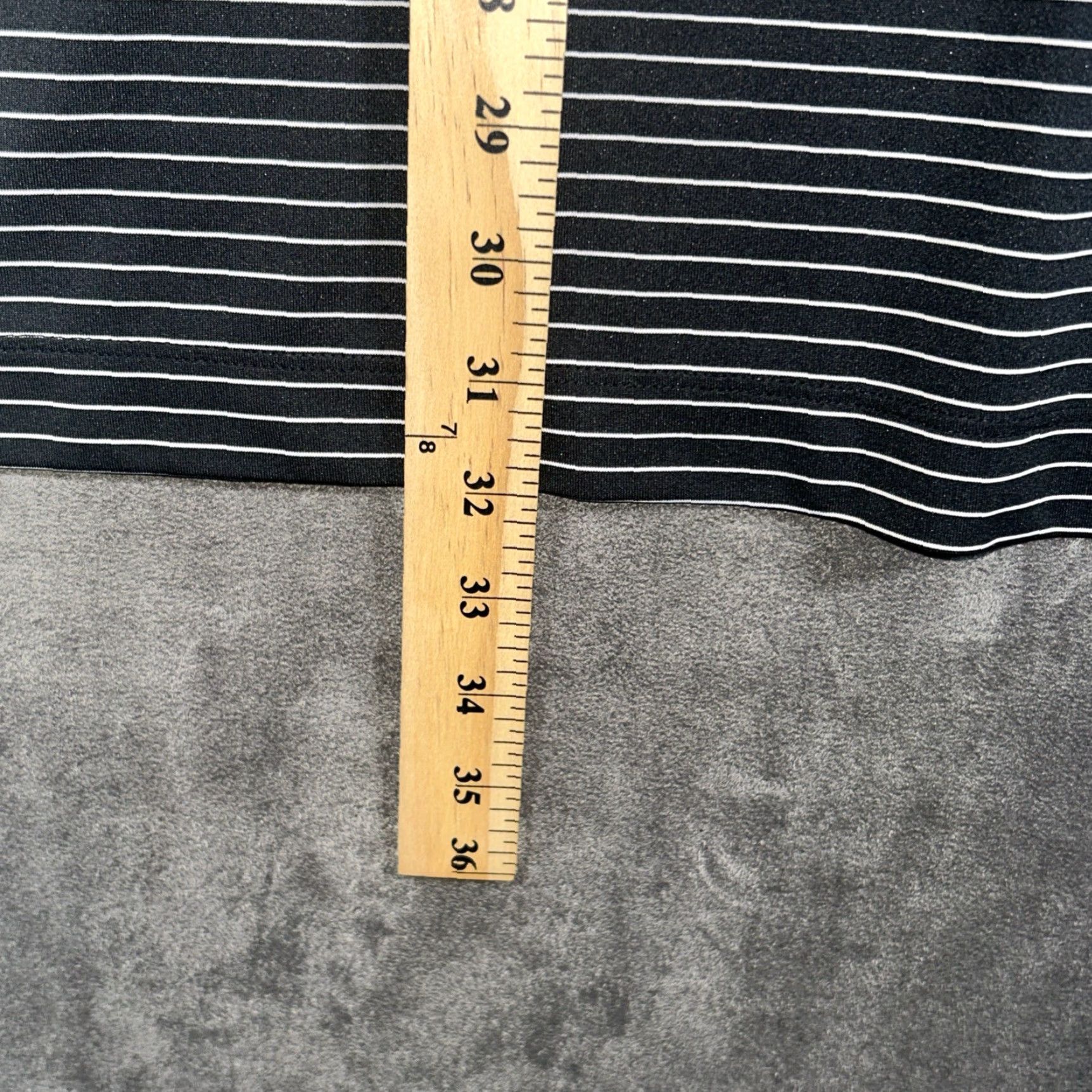 Nike Nike Golf Polo Shirt Mens 2XL Black Striped Dri-Fit Tour Performance Stretch Size US XXL / EU 58 / 5 - 5 Thumbnail