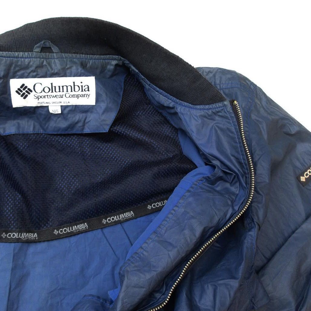 Columbia × The Mountain Vintage Columbia Monkey Jacket polyester and nylon blue cw Size US L / EU 52-54 / 3 - 10 Thumbnail
