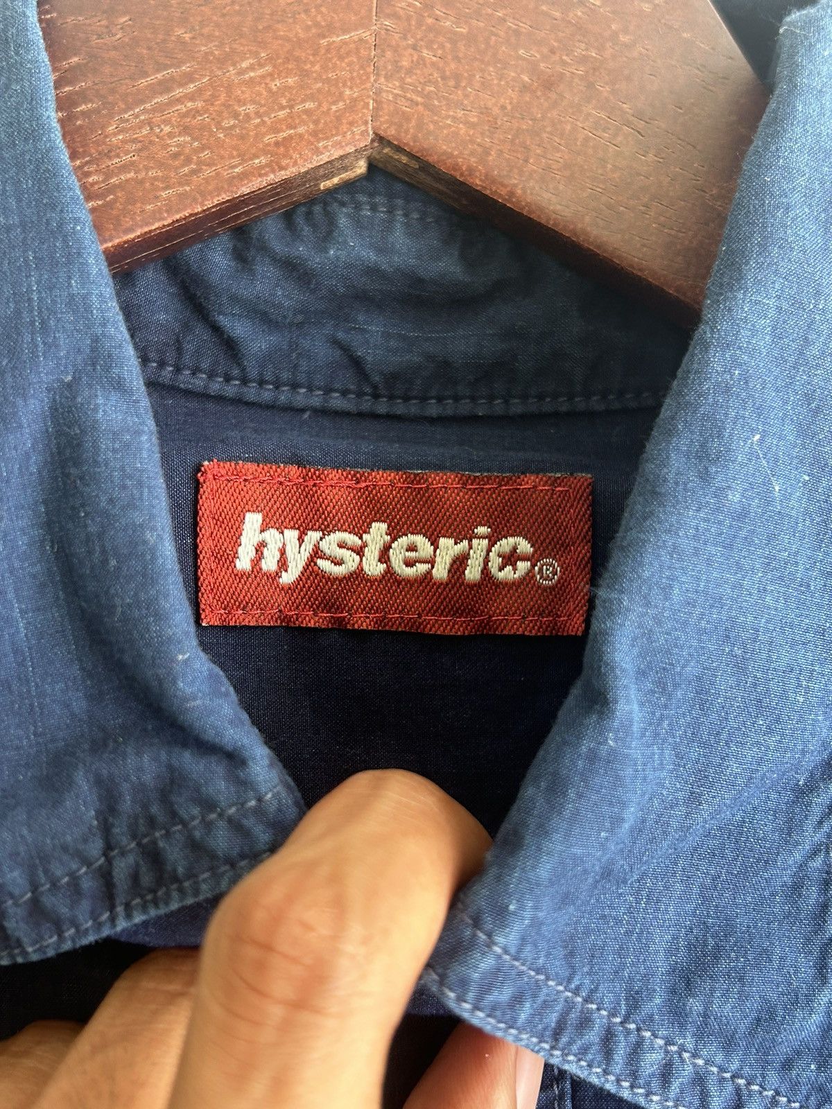 Hysteric Glamour Vintage Hysteric Glamour Short Sleeve Work Shirt Size US L / EU 52-54 / 3 - 12 Thumbnail