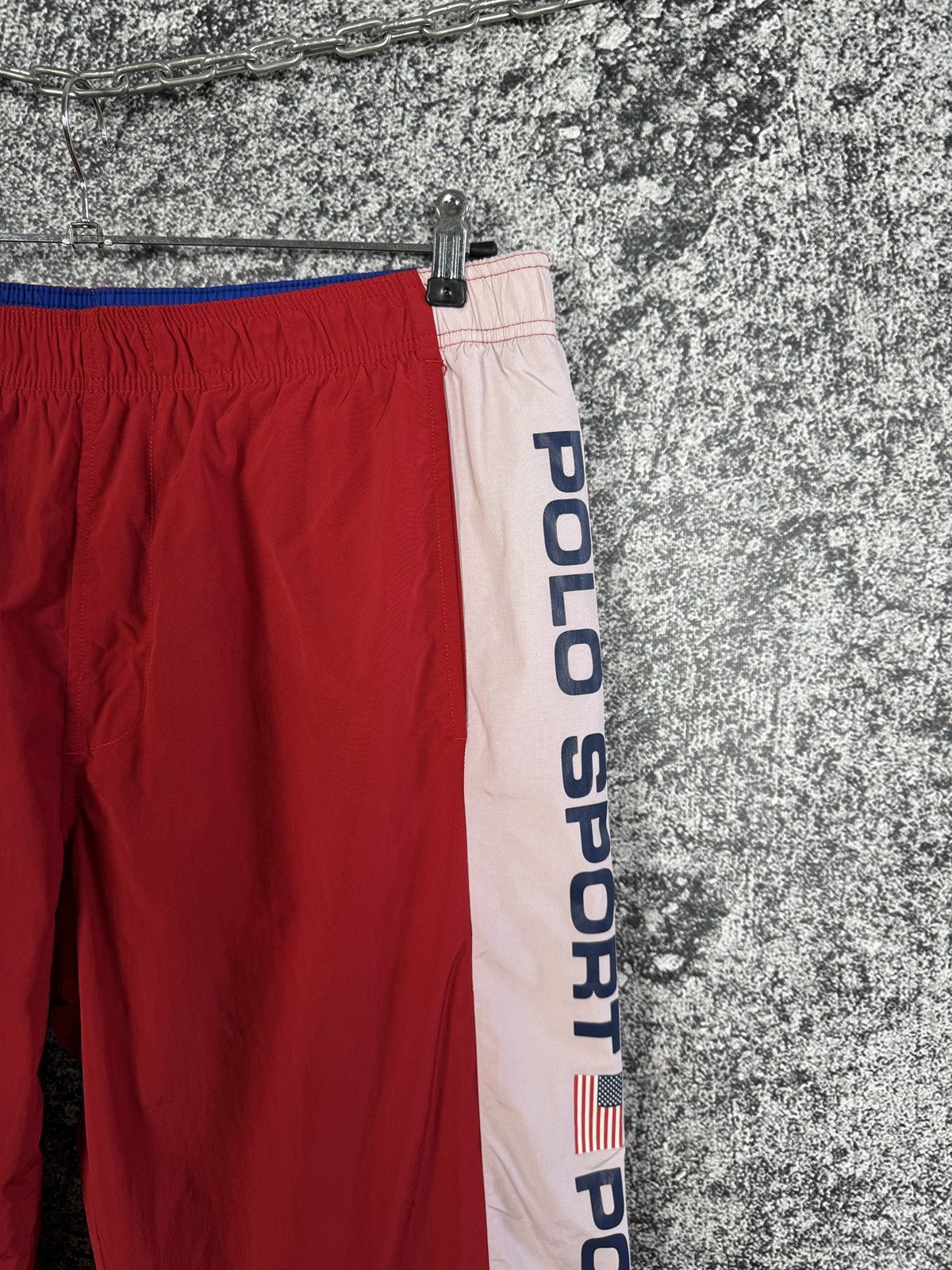 Ralph Lauren Polo Sport Ralph Lauren Track Pants Side Tape Logo Size M-L Size US 34 / EU 50 - 2 Thumbnail